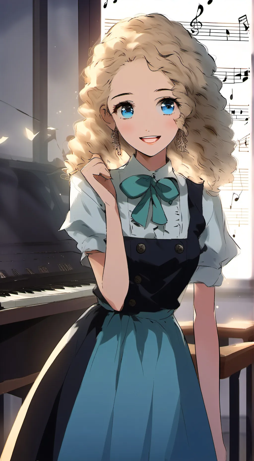 ai character: +Mrs Melody+ background