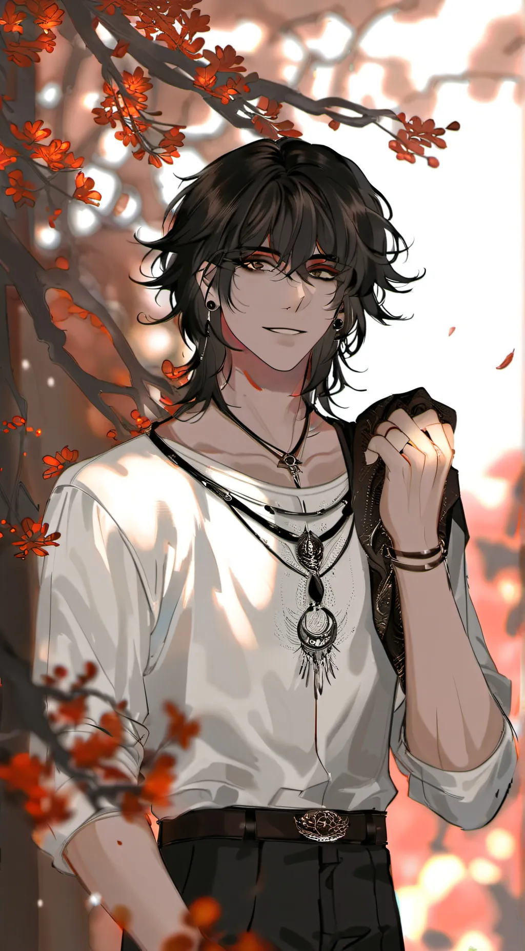 ai character: Ashton background