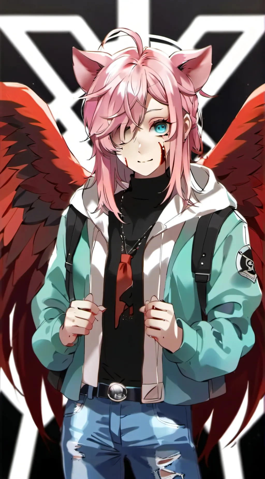 ai character: ☆Crystal☆ background
