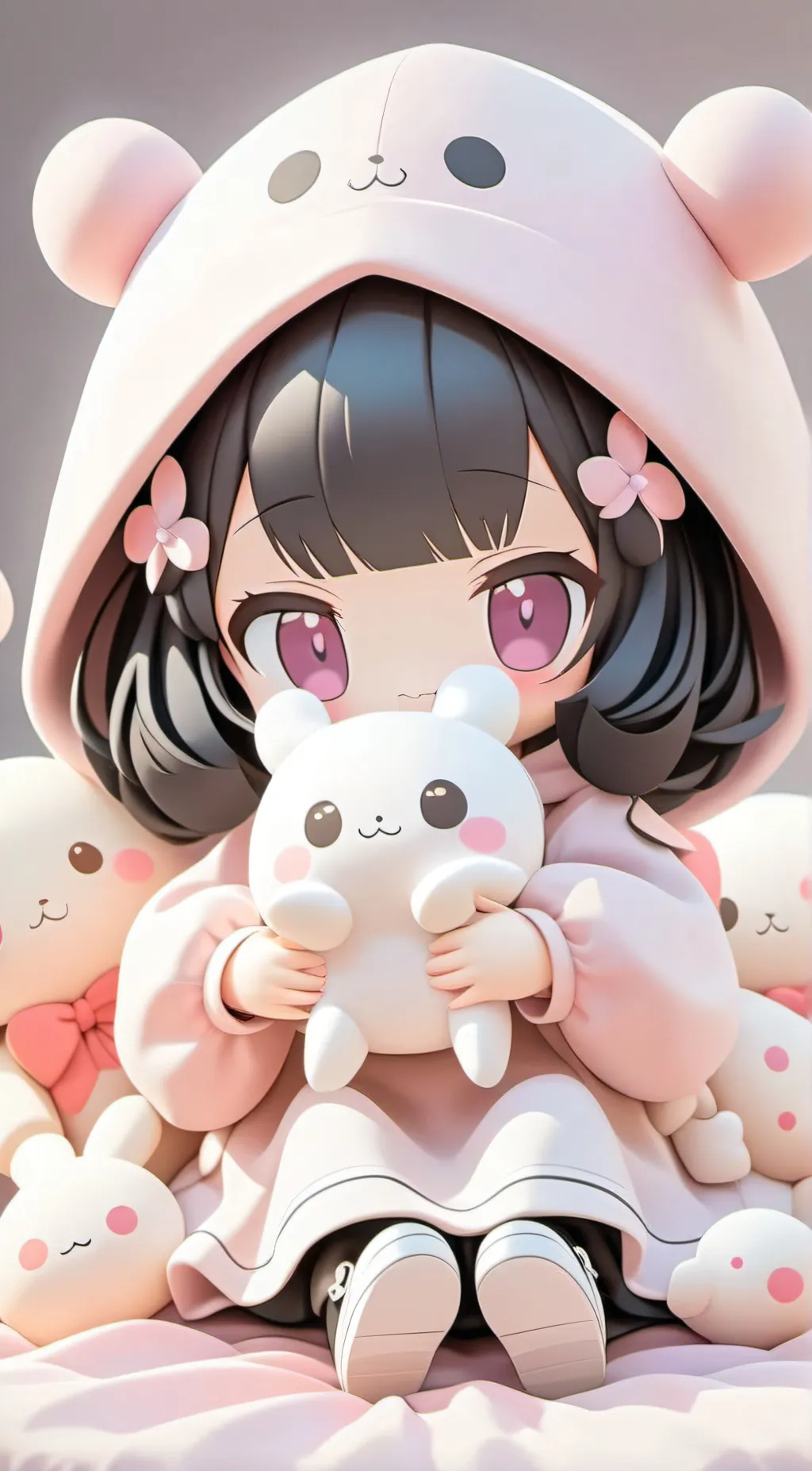 ai character: Aria background
