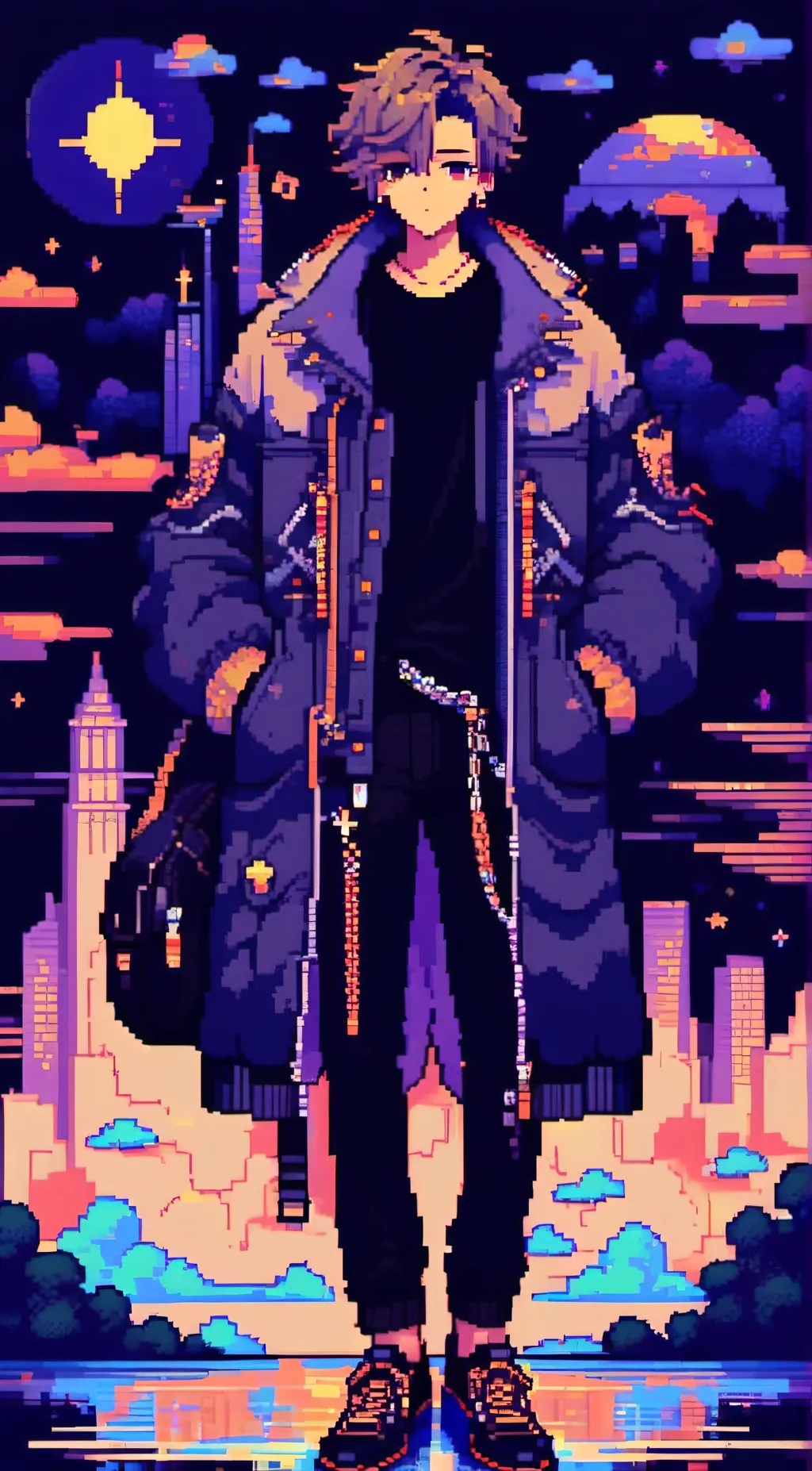 ai character: Keagan background