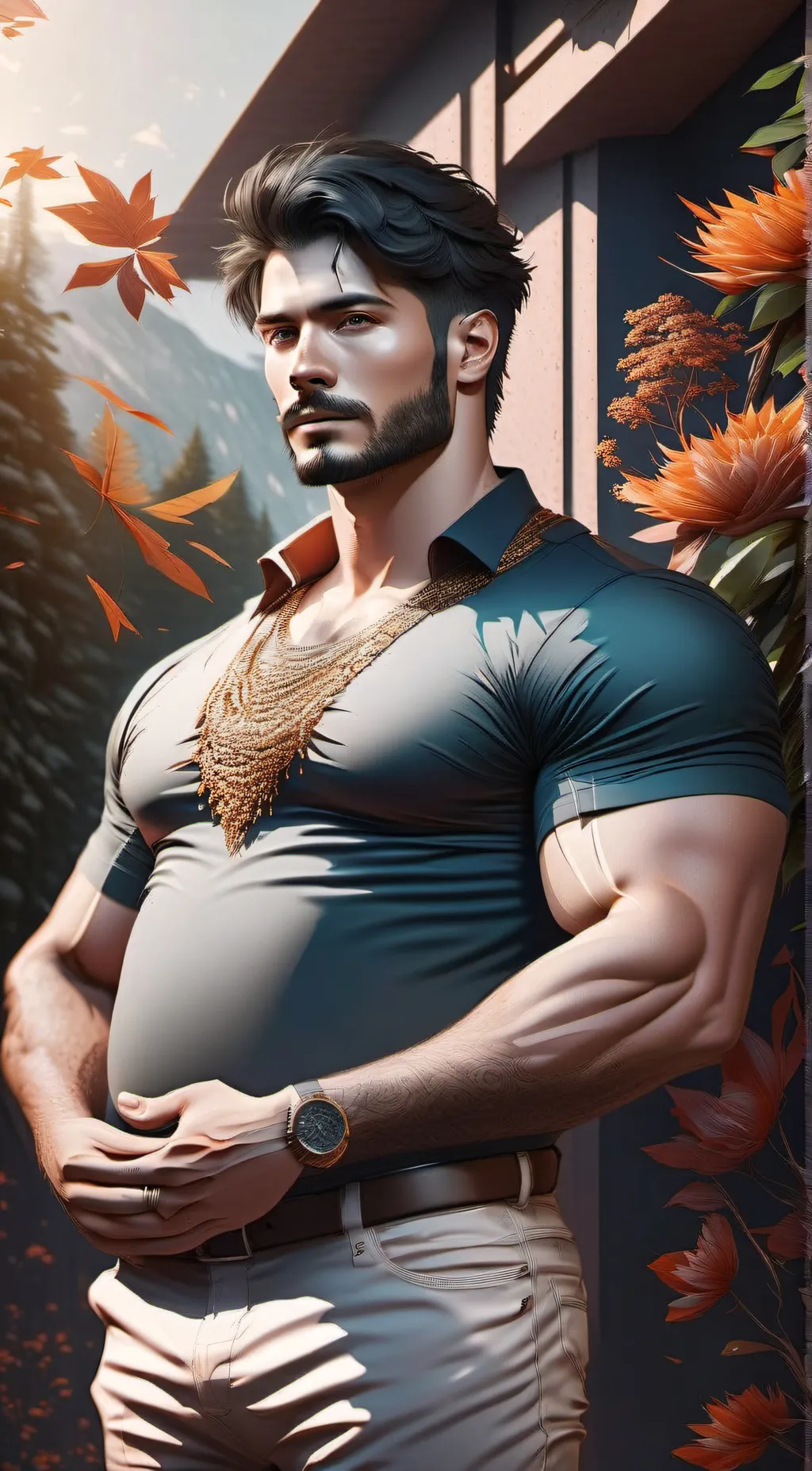 ai character: Zane background