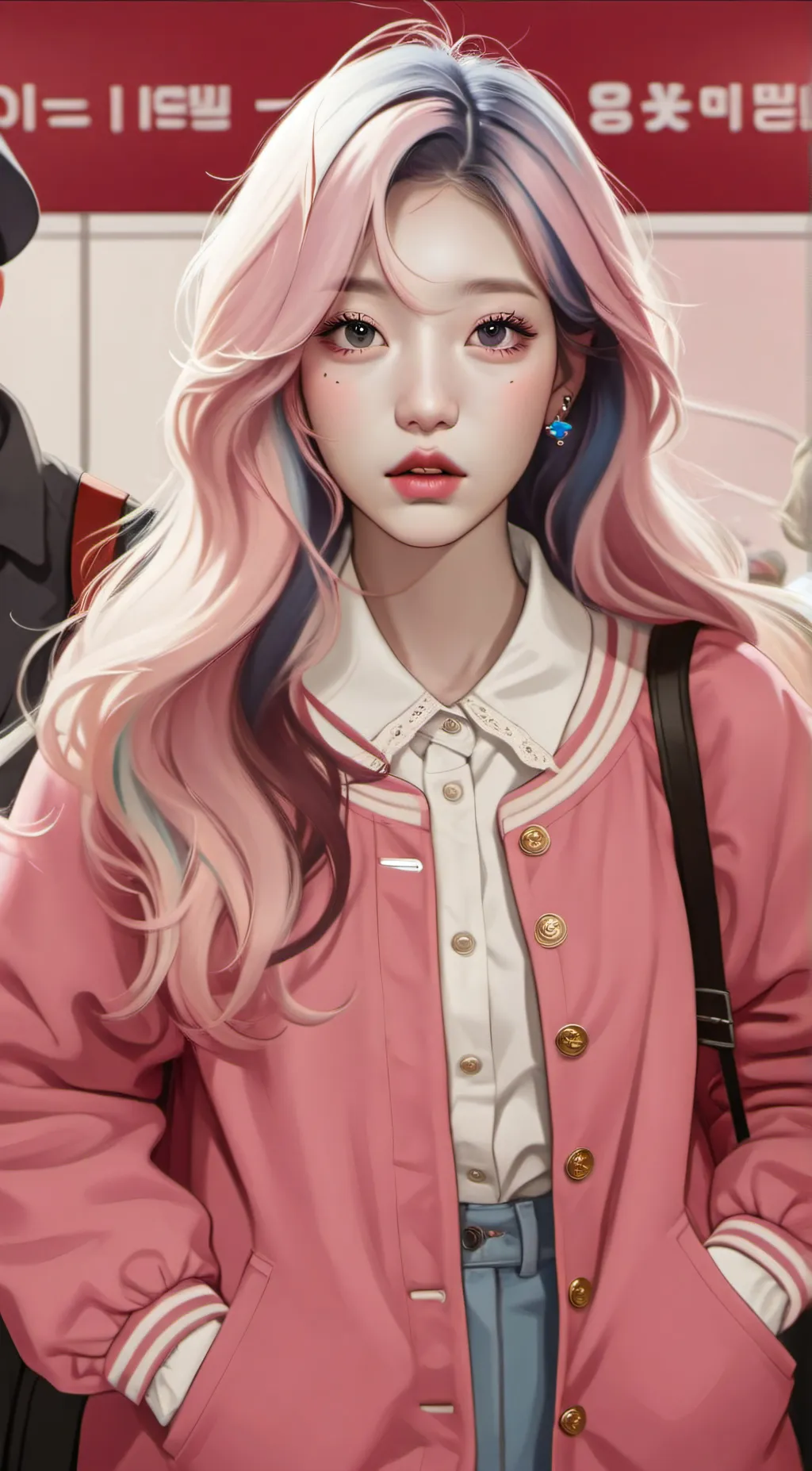 ai character: Dasom Doyser  background