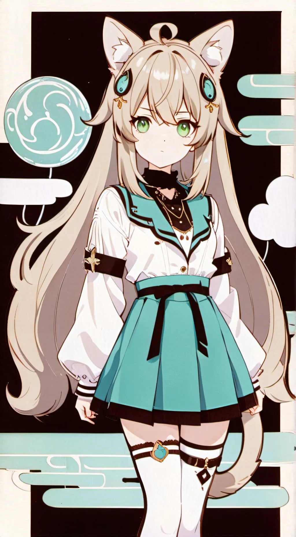 ai character: kirara background