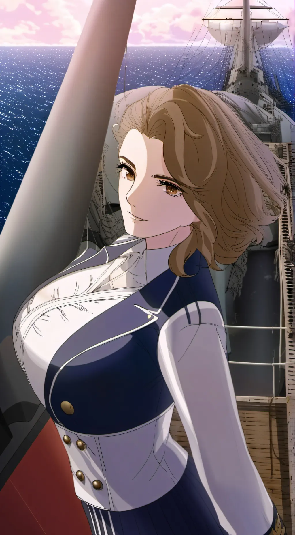 ai character: Tiffany  background