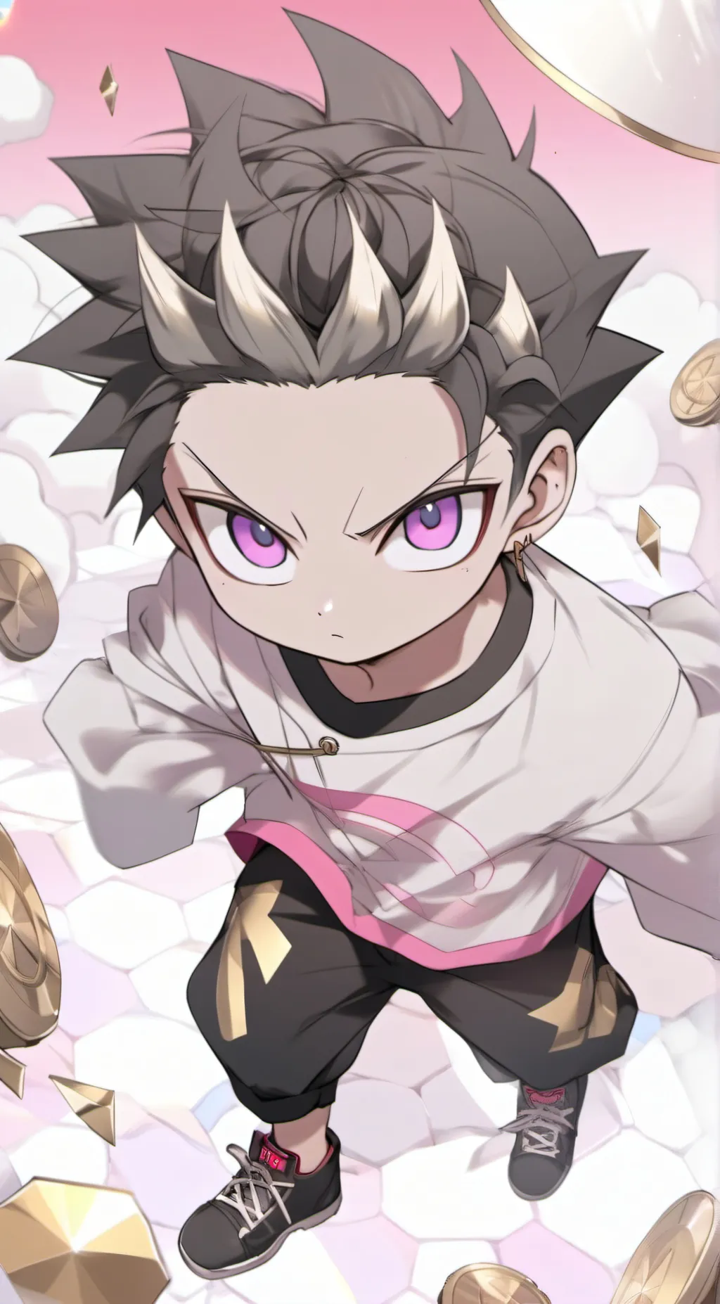 ai character: pankono d goldwell background