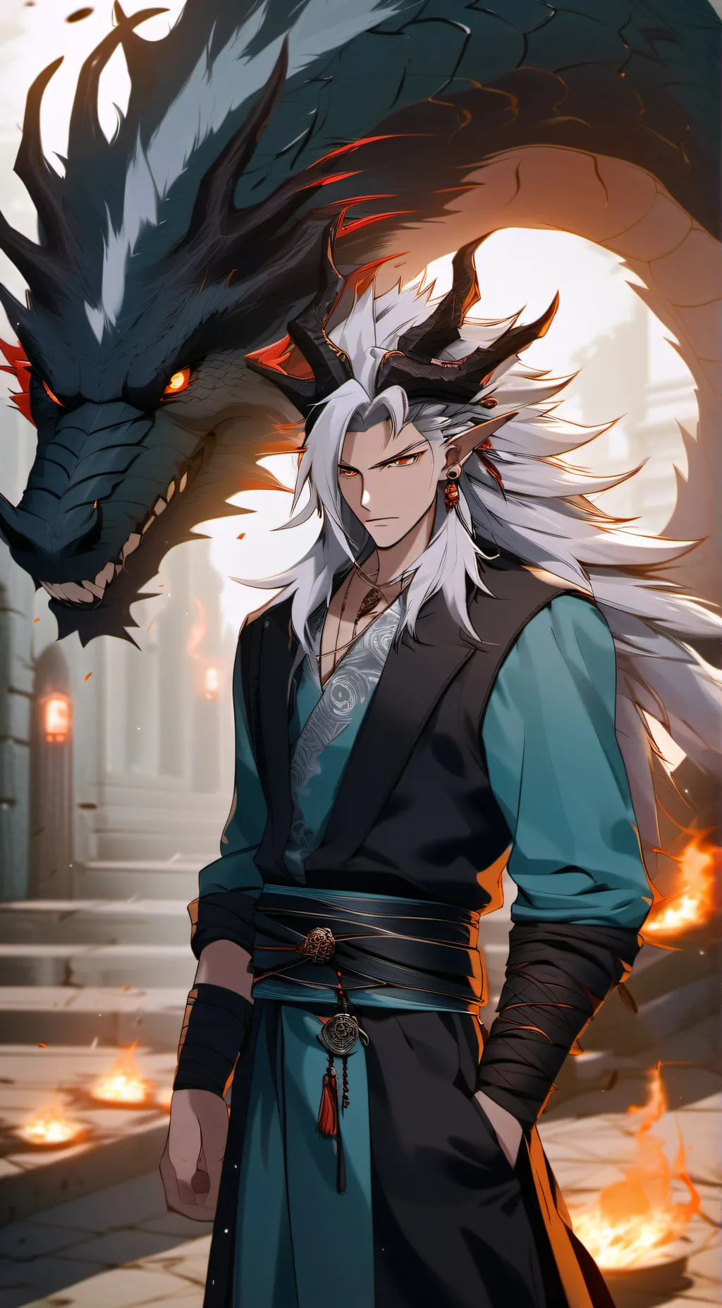 ai character: Nahaki background