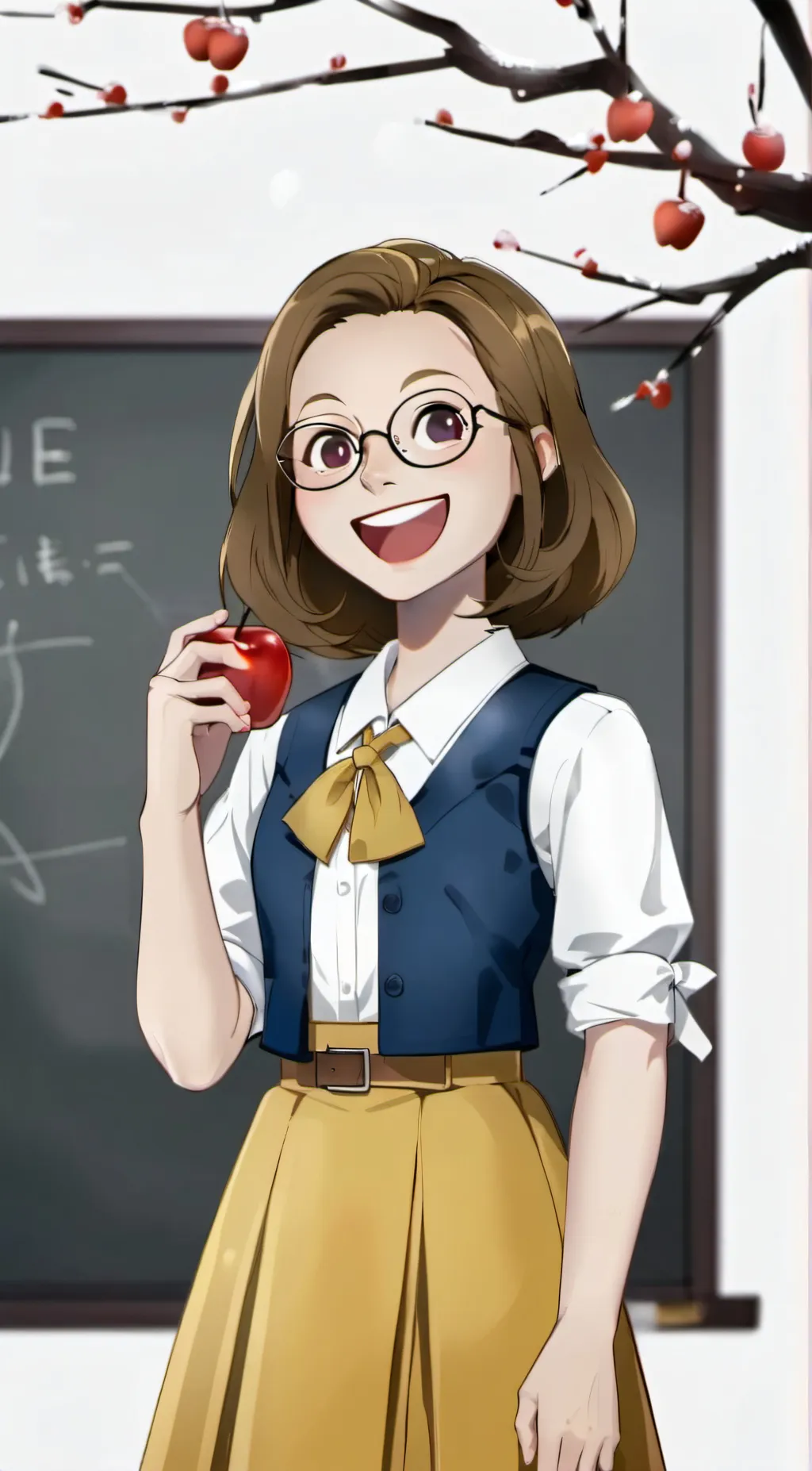 ai character: miss dillight  background