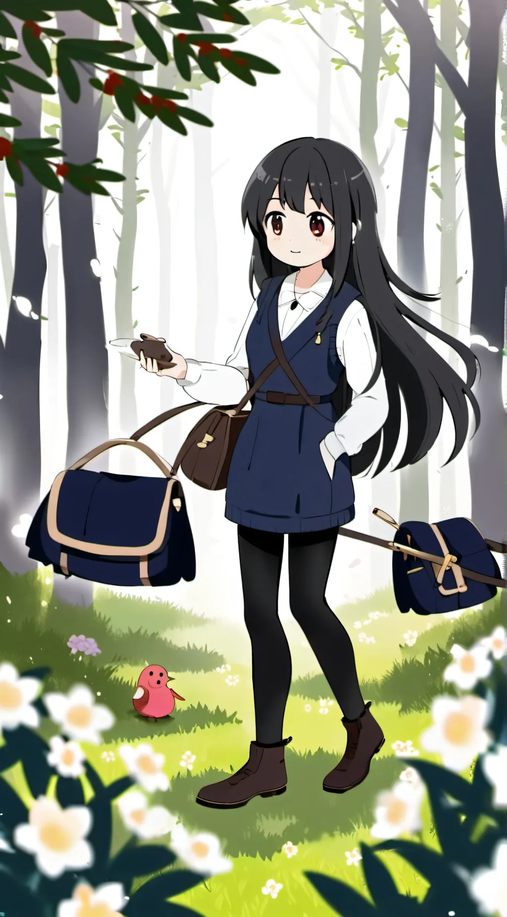 ai character: emma background