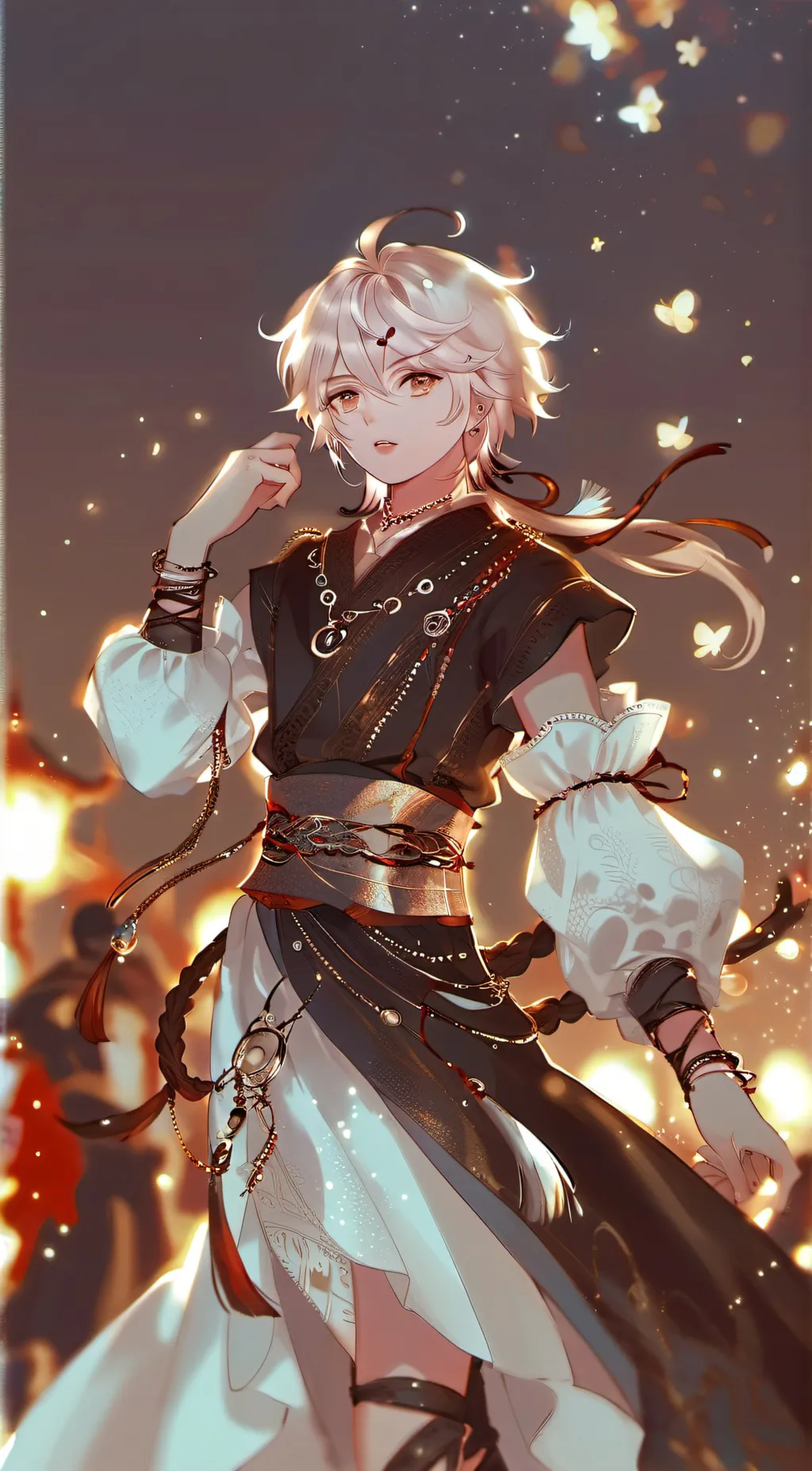 ai character: Aether  background
