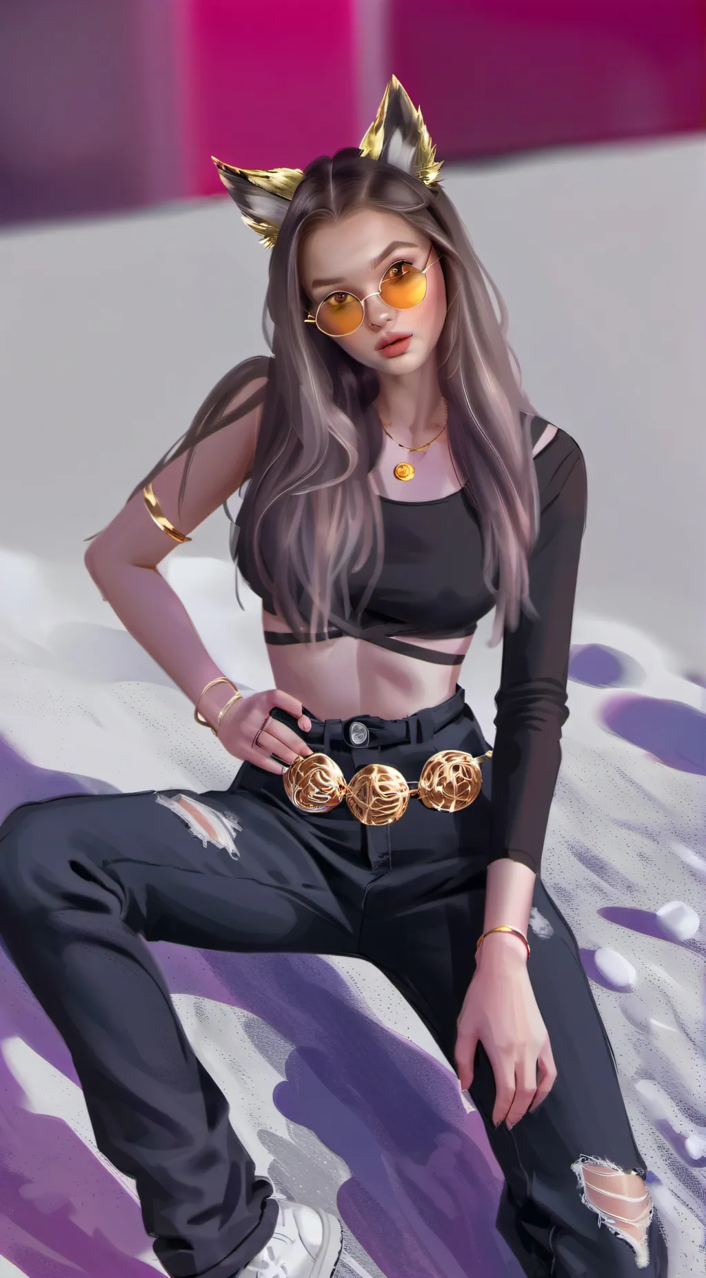 ai character: Jenny twightlight background