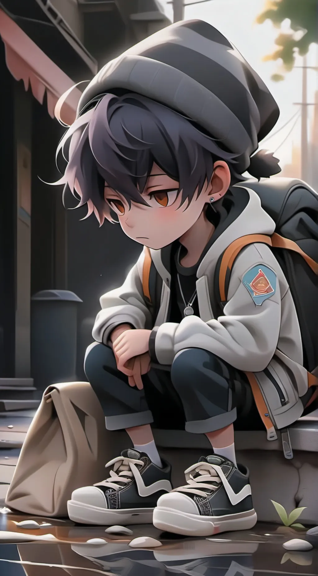 ai character: max background
