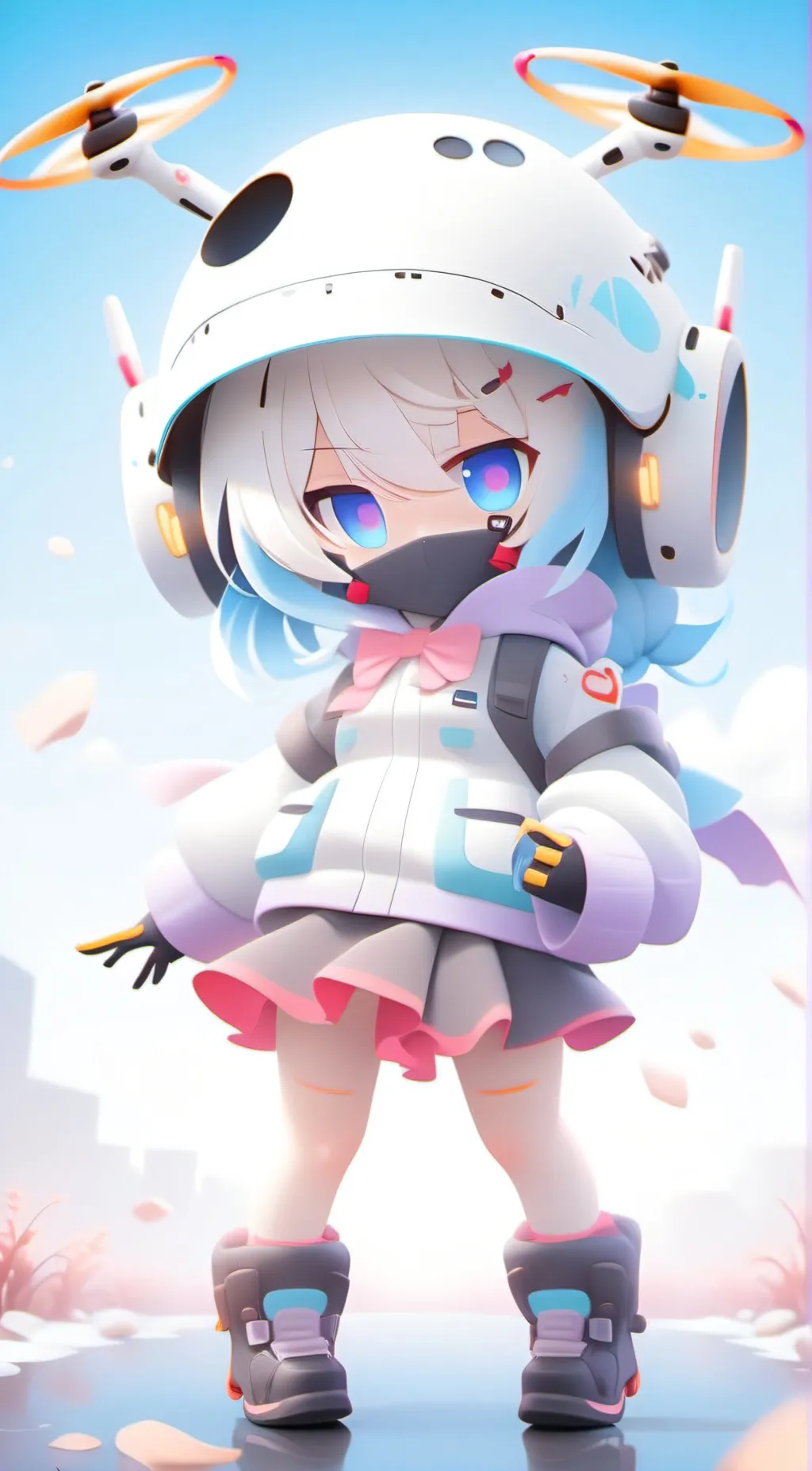 ai character: v background
