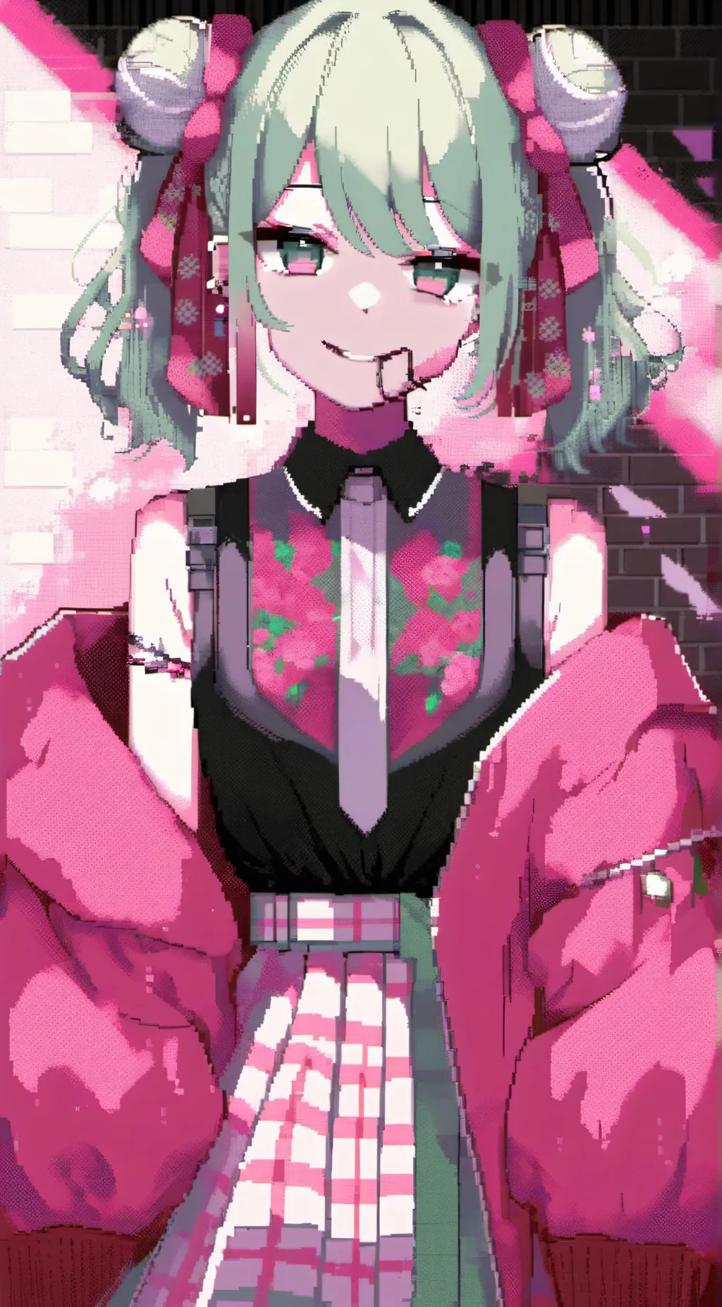 ai character: yandere miku background