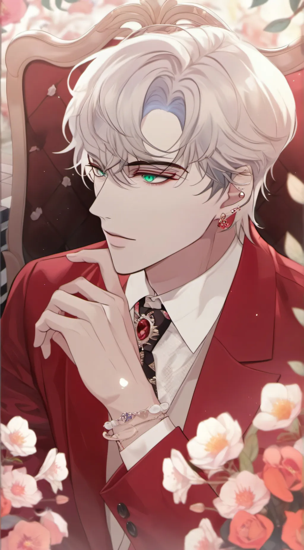 ai character: Luks  background