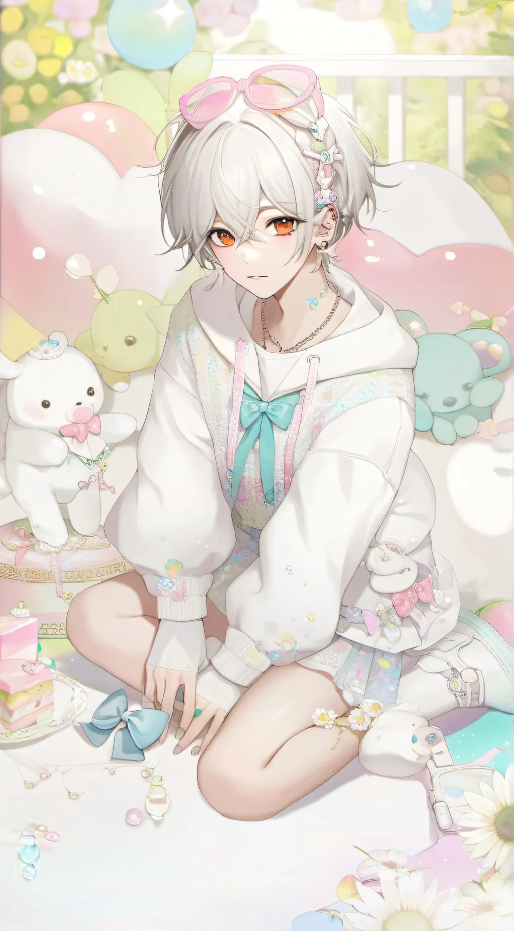 ai character: Mark background