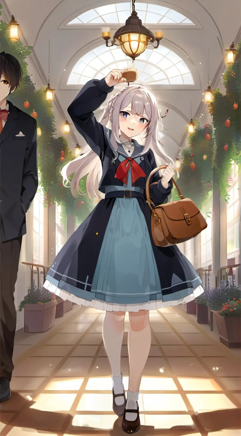 ai character: lia rich background