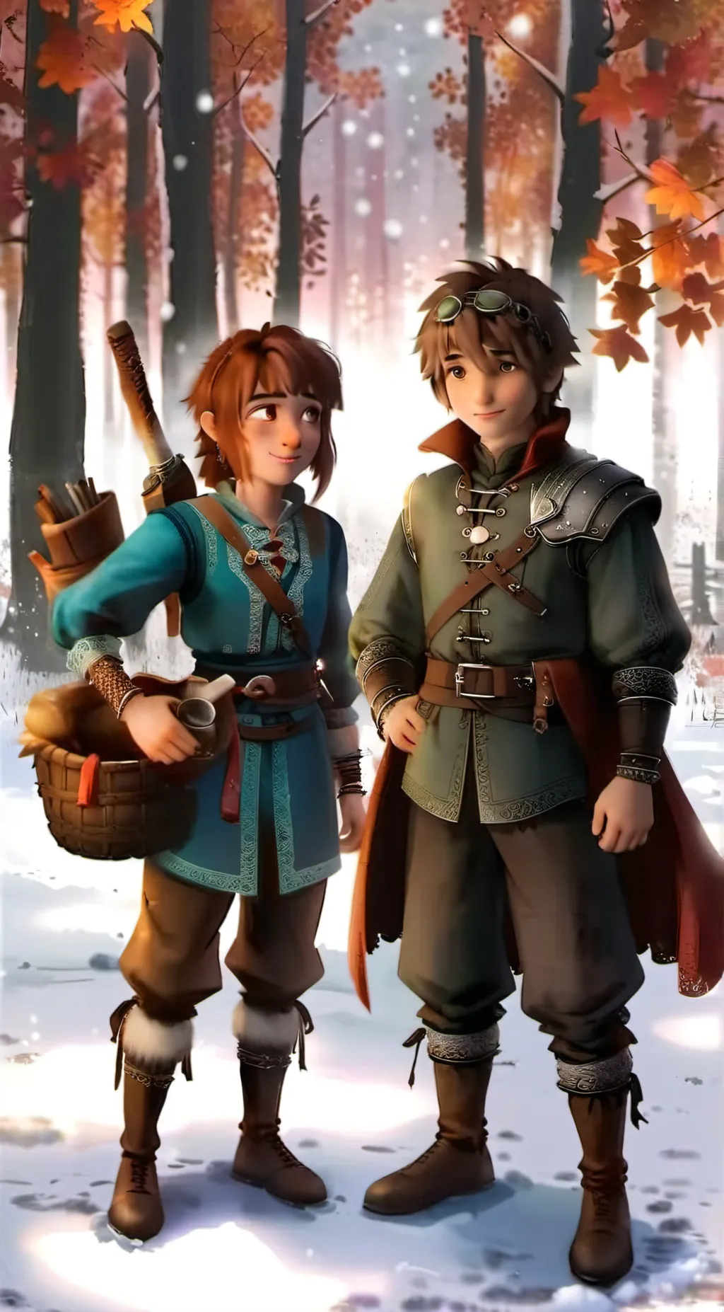 ai character: httyd parents background