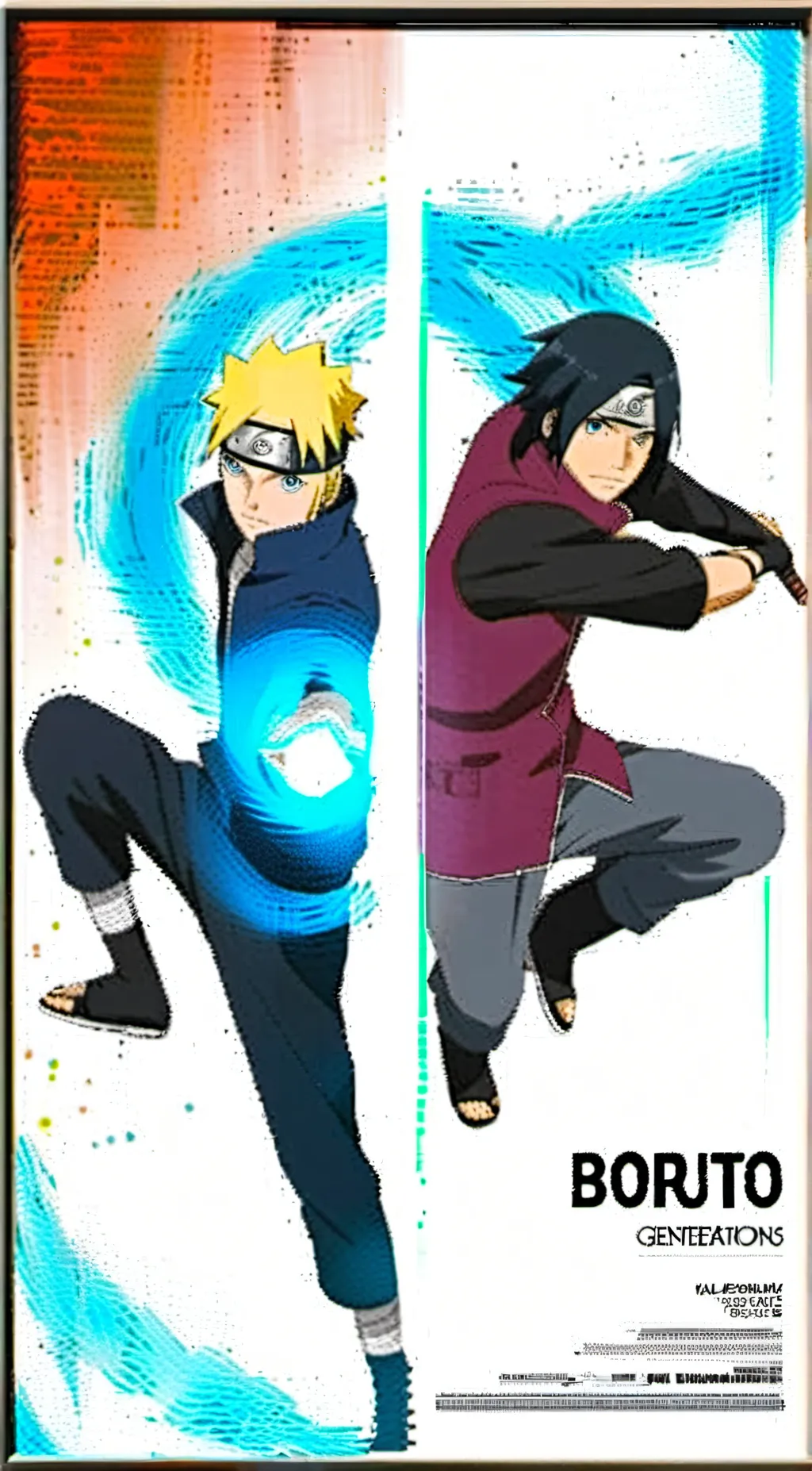 ai character: Boruto Blue Vortex background