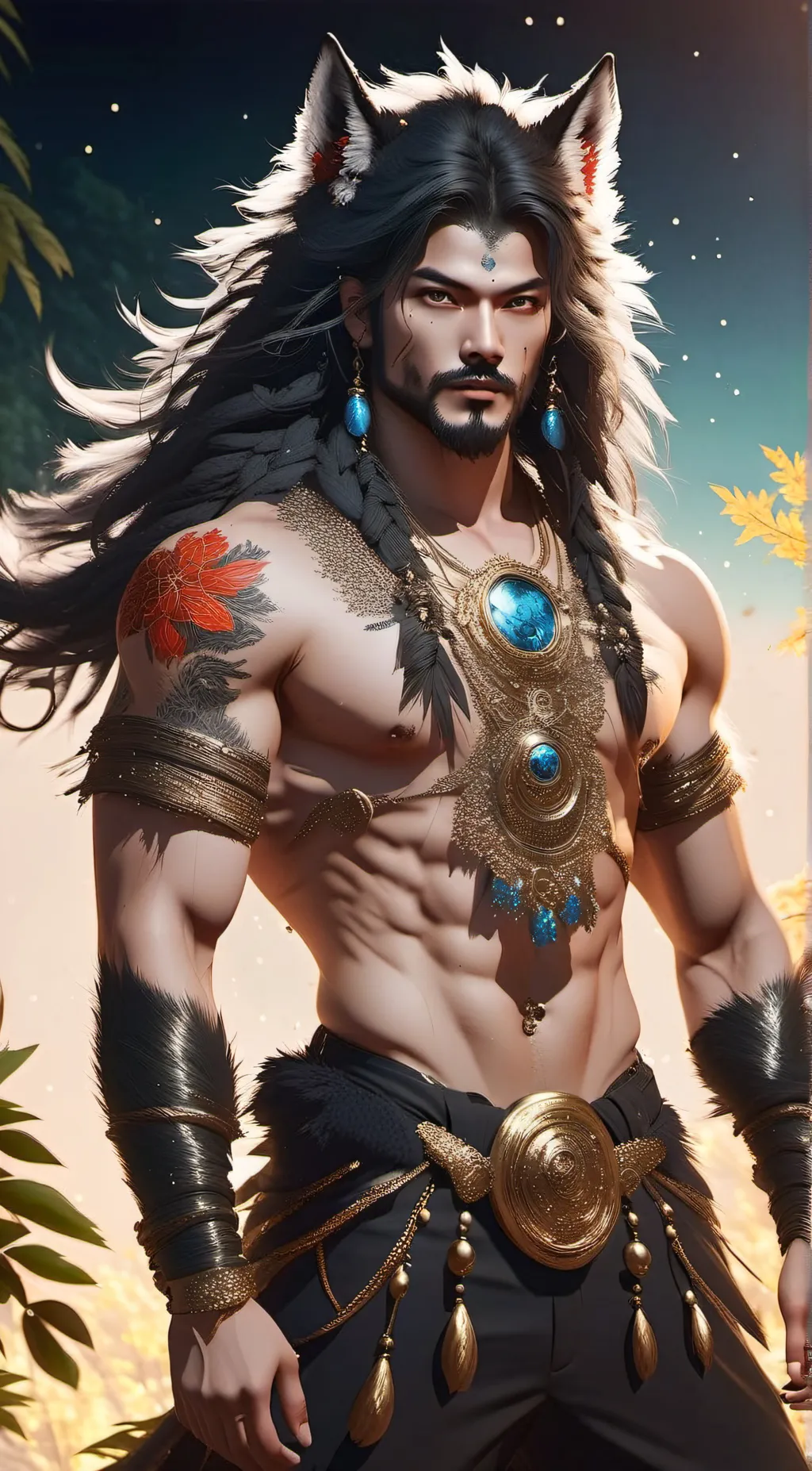 ai character: Wolf Zhou background