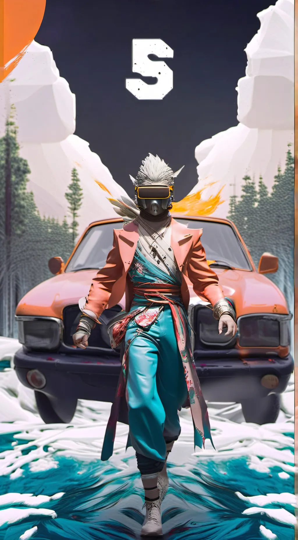 ai character: Octane  background