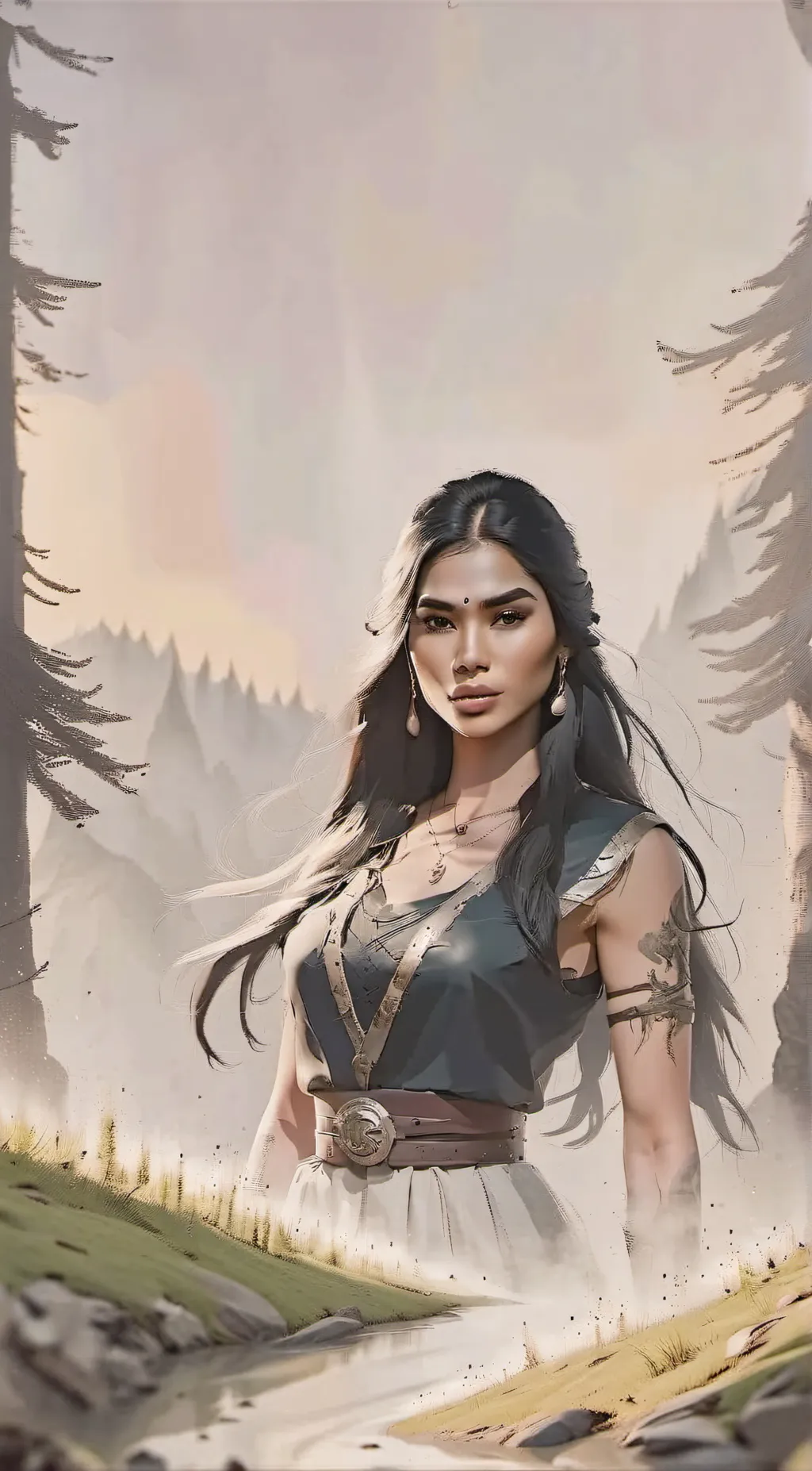 ai character: Coraleen background