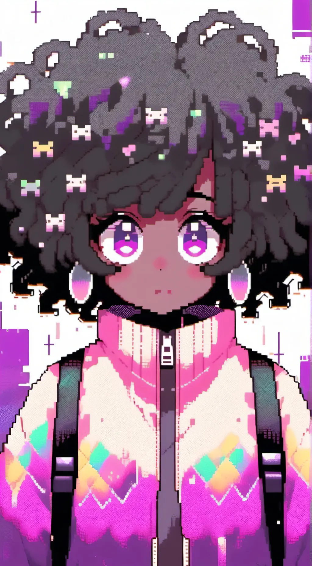 ai character: butterfly background