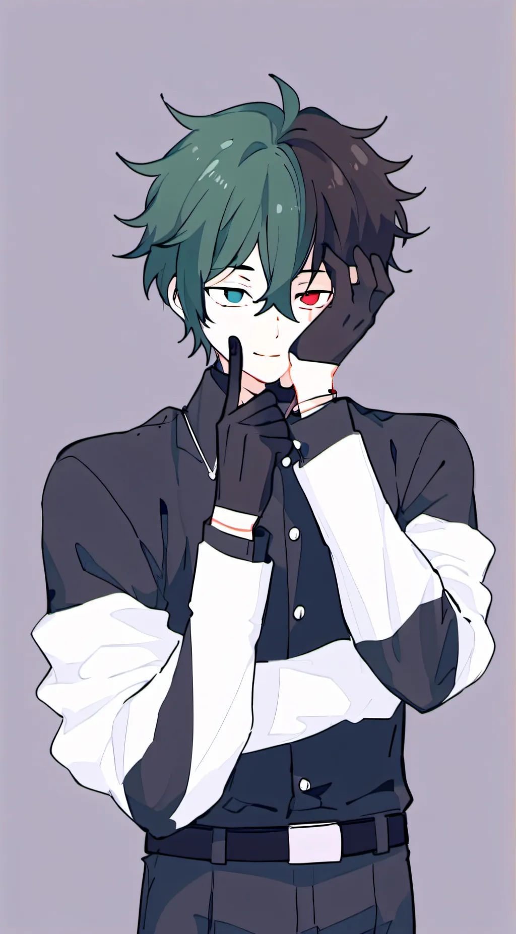 ai character: Villian Deku background