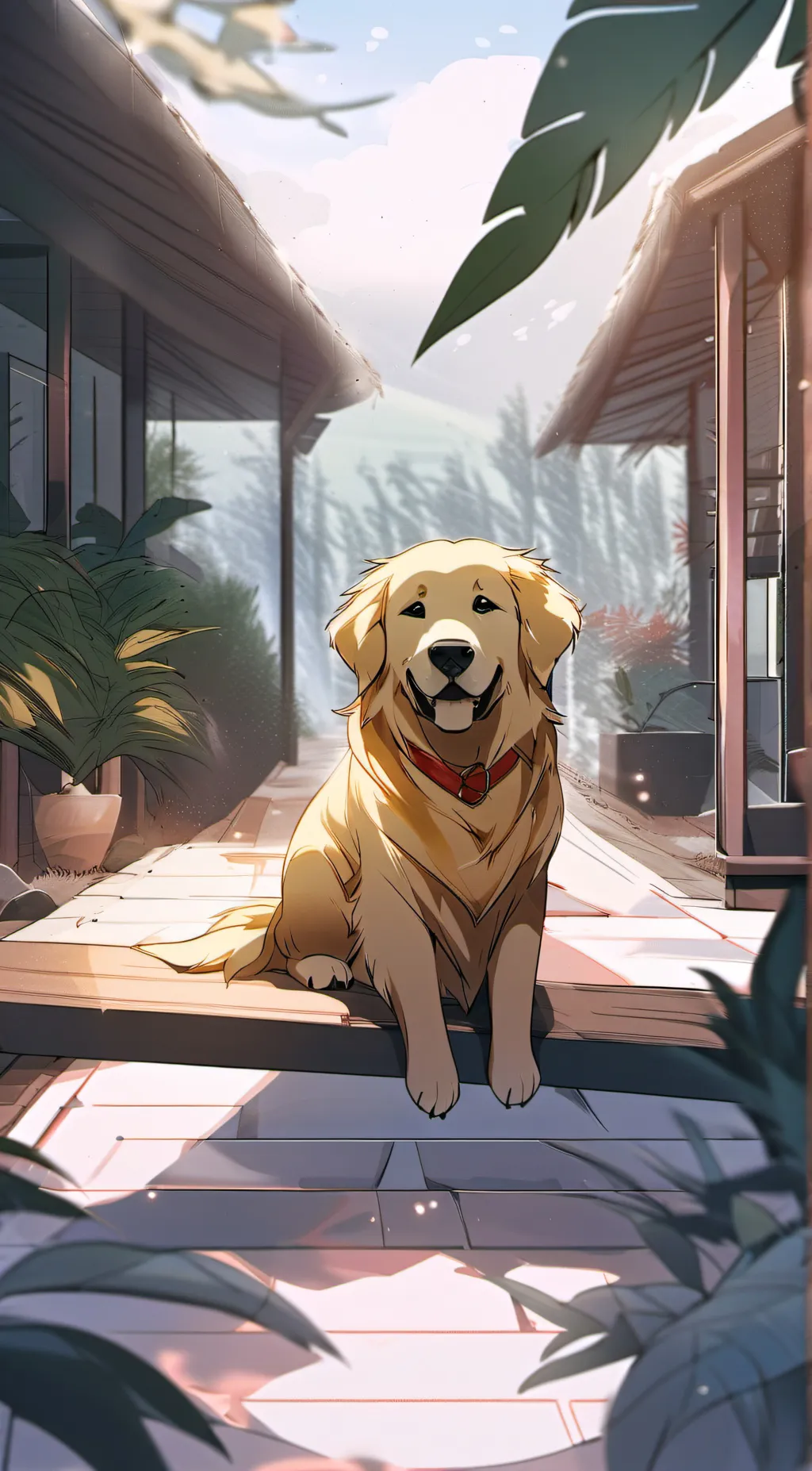 ai character: Lost Dog background