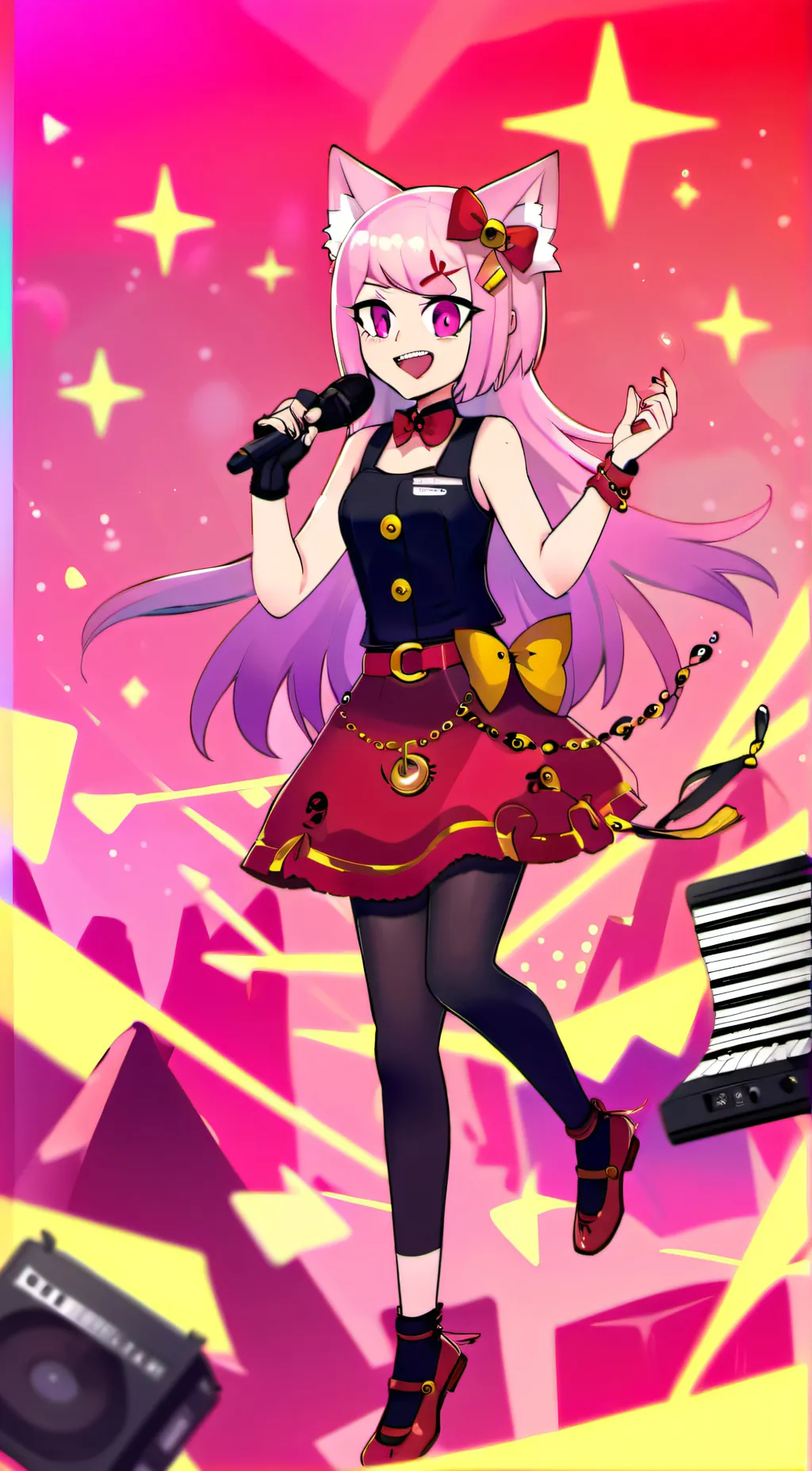 ai character: Melodie background