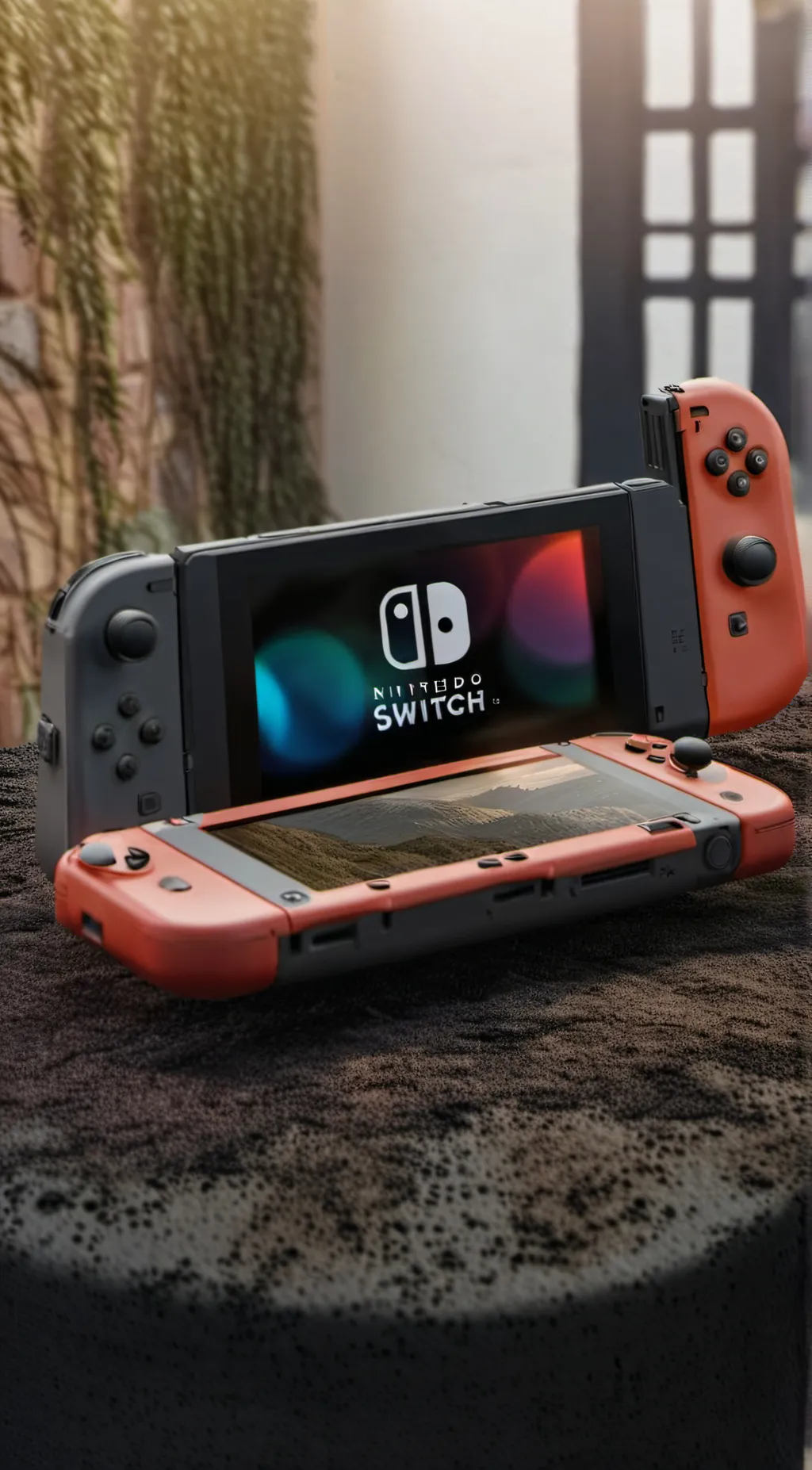 ai character: NINTENDO SWITCH background