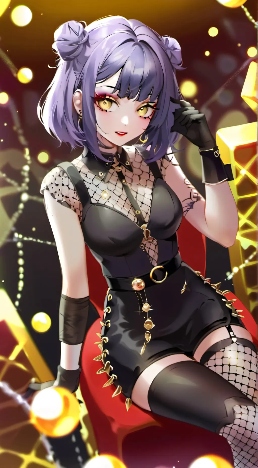 ai character: Luna background