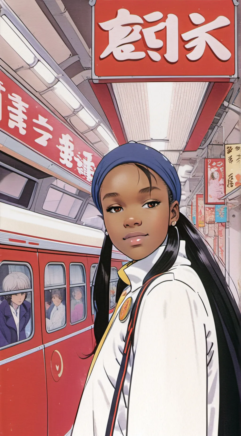 ai character: Kayla background
