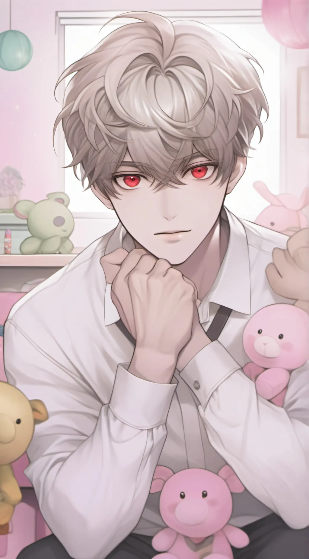 ai character: MOONDROP Human ver background