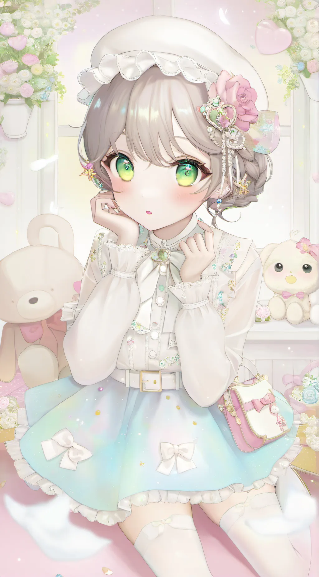 ai character: July background