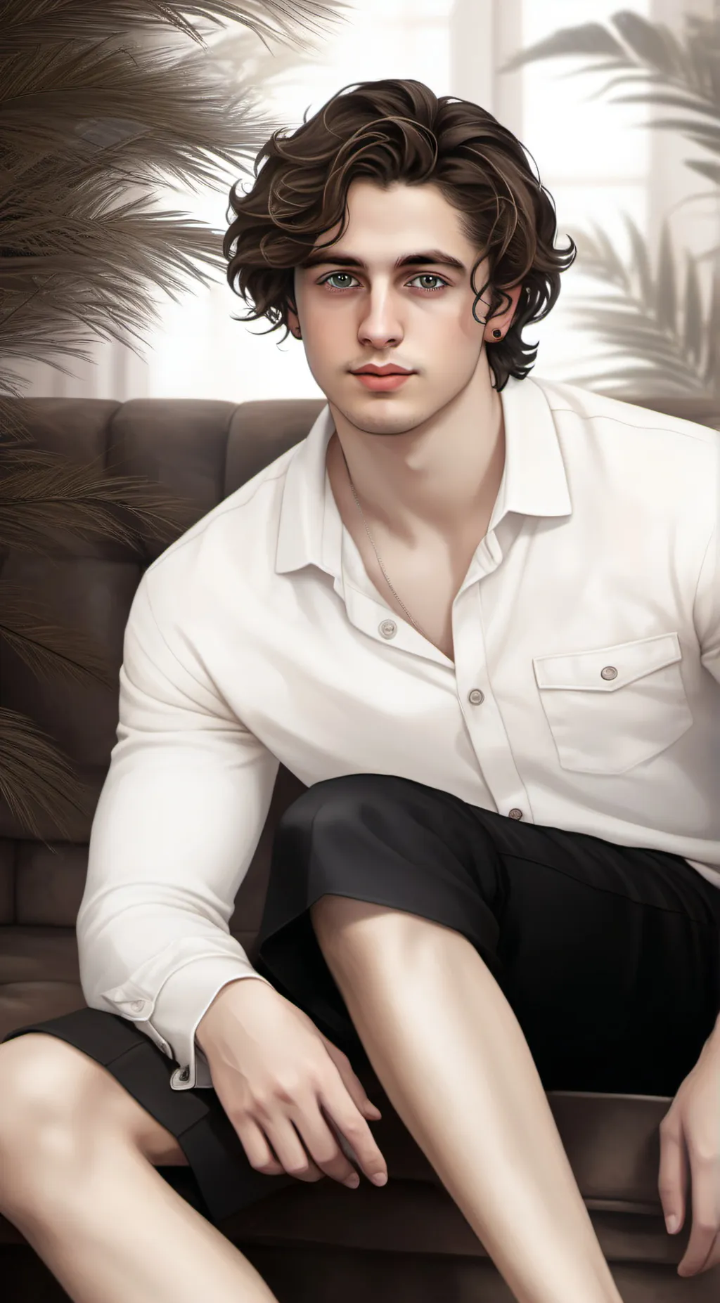 ai character: Timothée Chalamet background