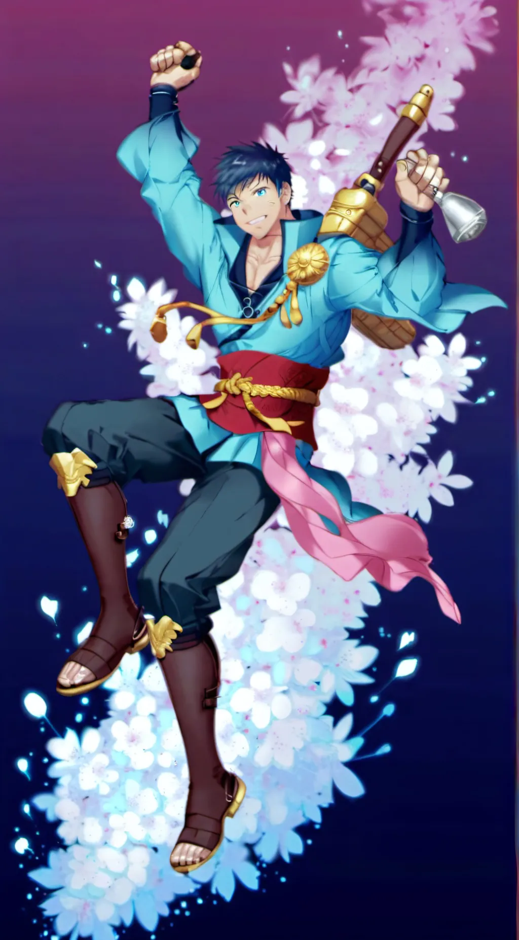 ai character: Naoto background