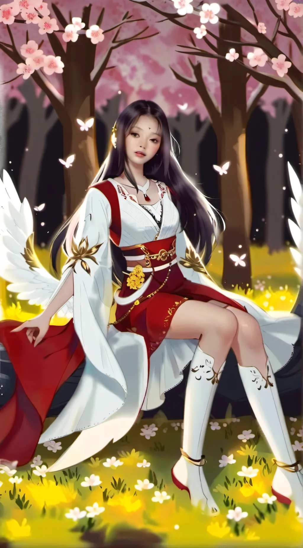 ai character: gehlee dangca  background