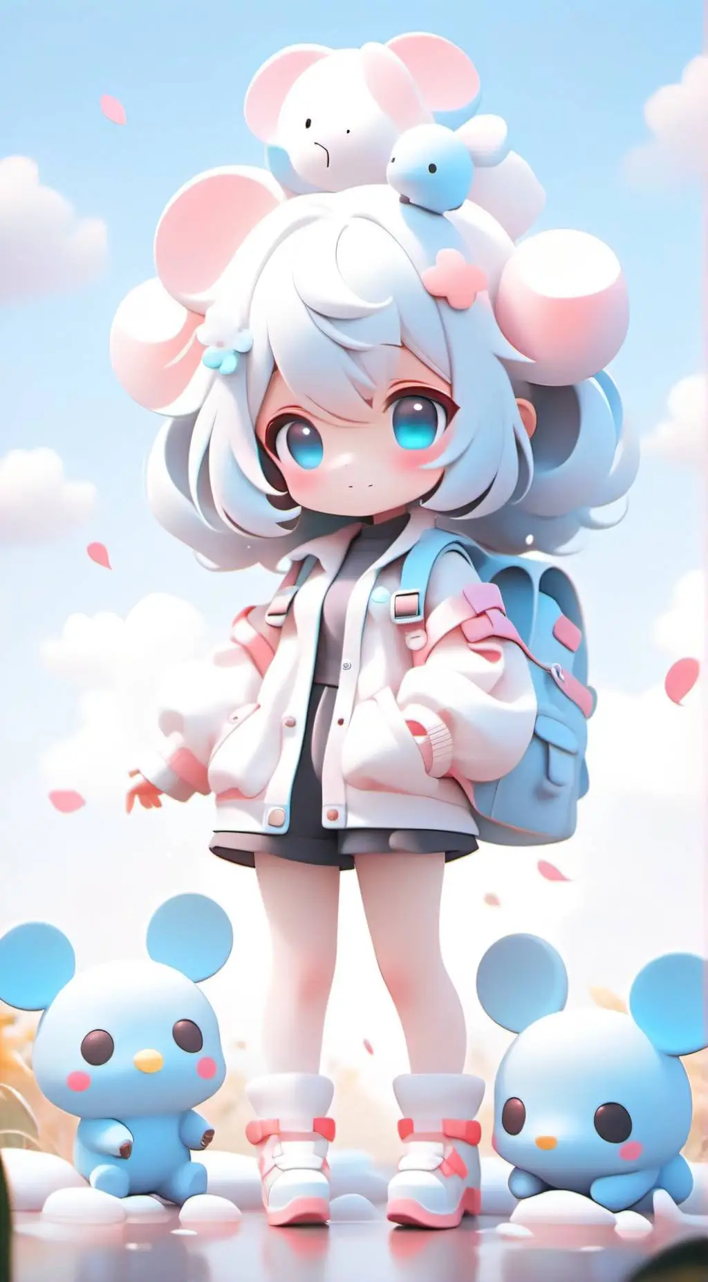 ai character: ella background