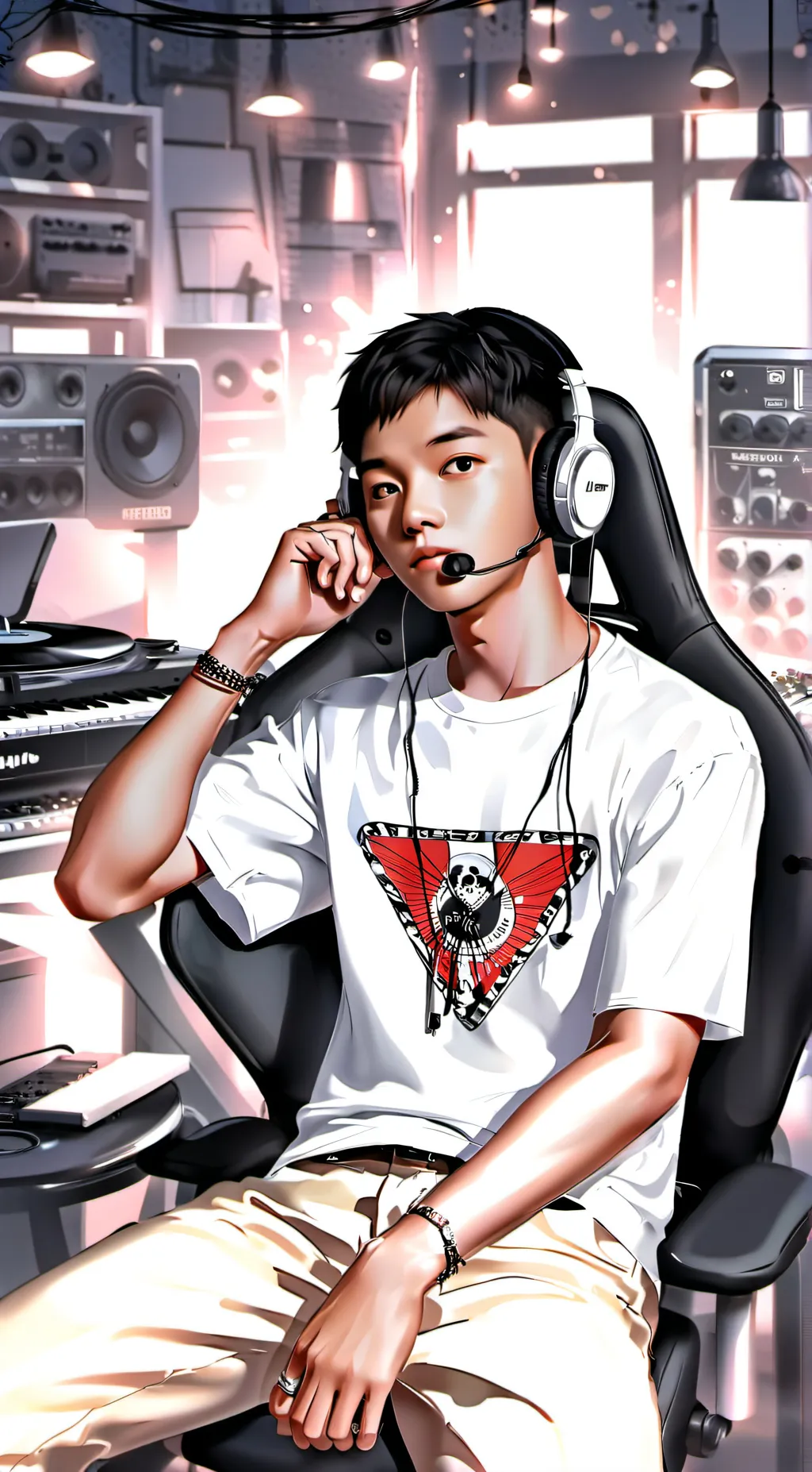 ai character: Braden  background