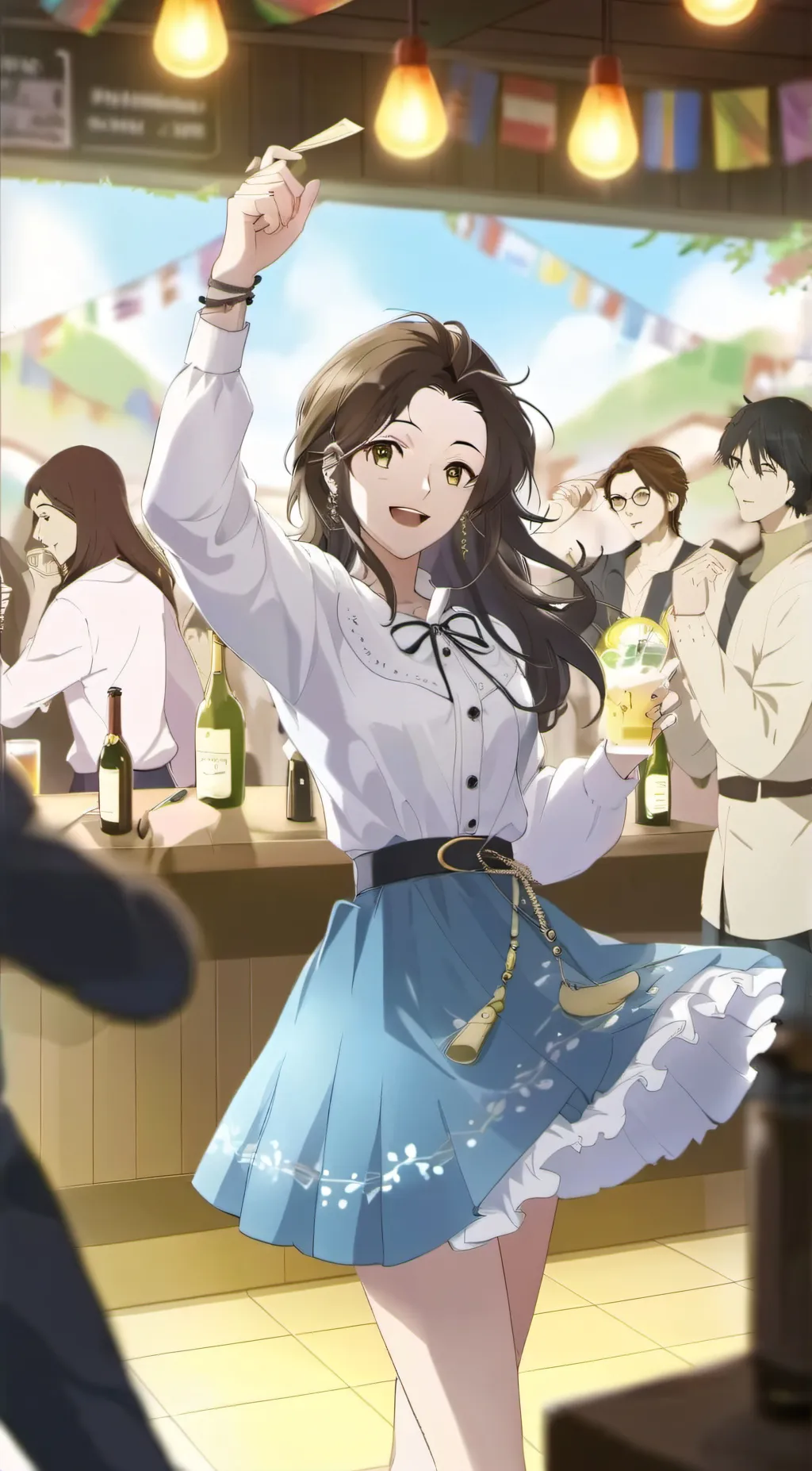 ai character: Hana background