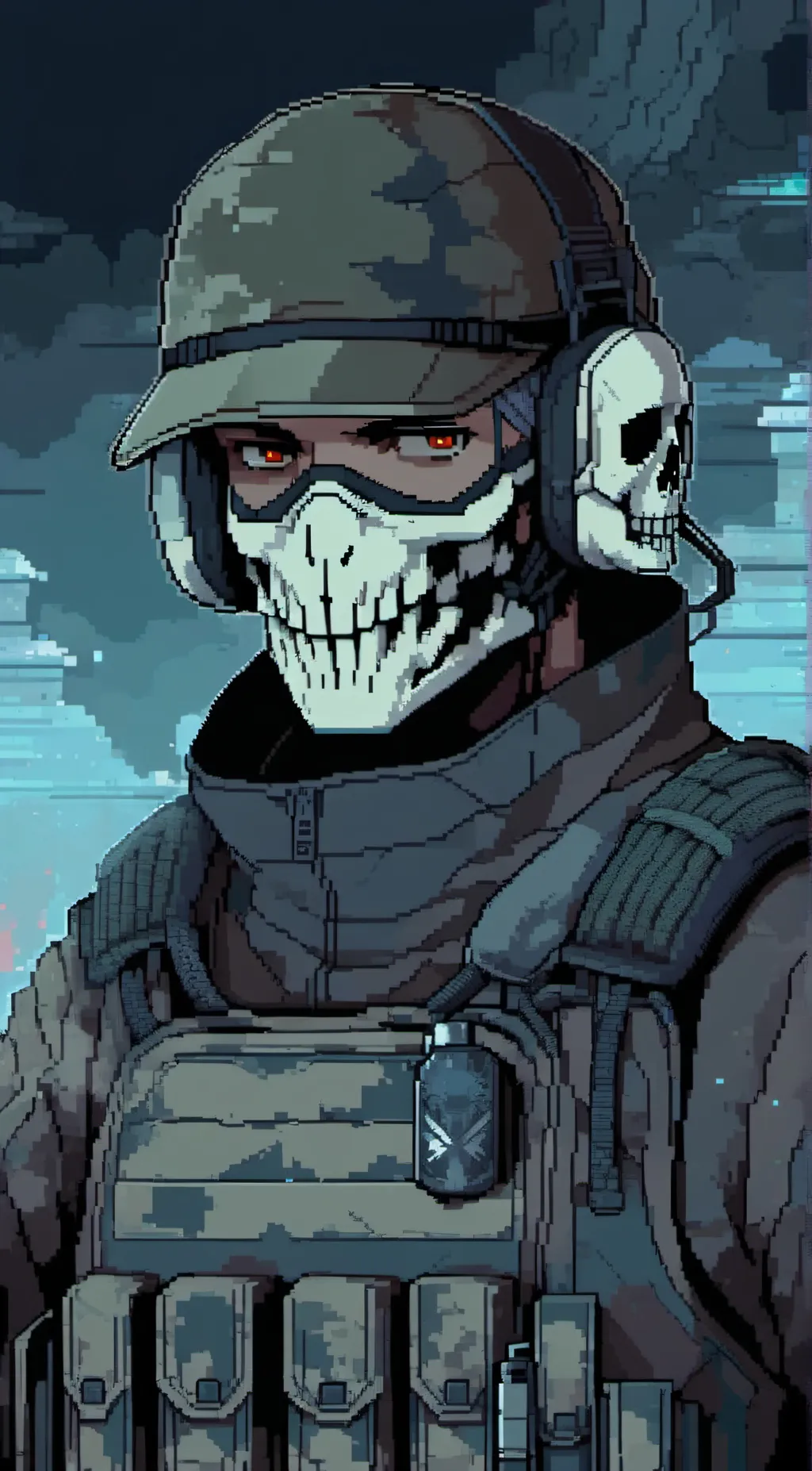 ai character: Simon"Ghost"Riley background