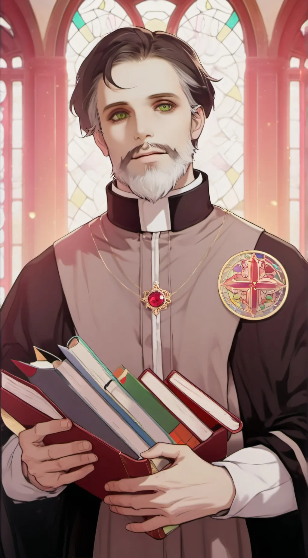 ai character: Cardinal Copia background