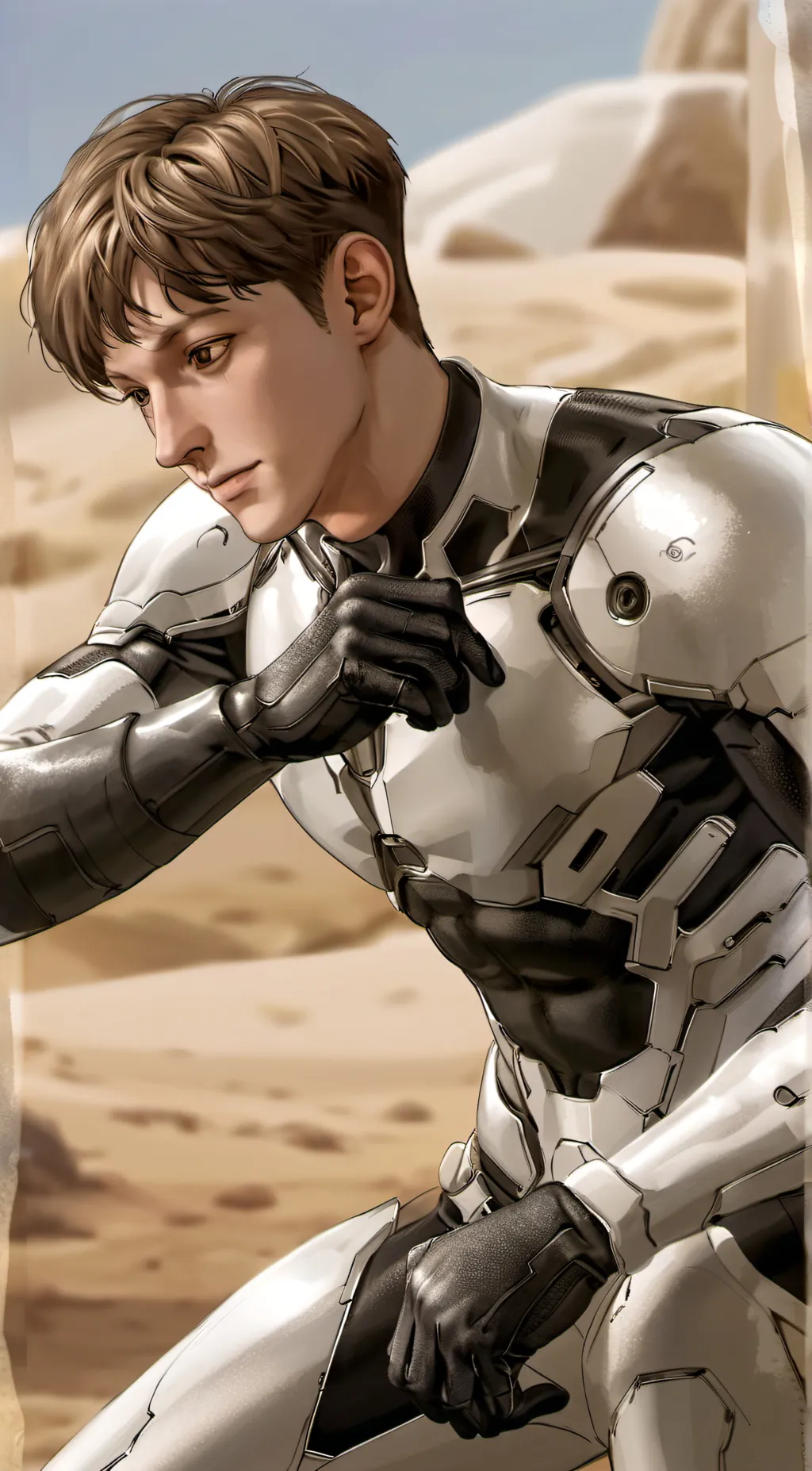 ai character: Genos background