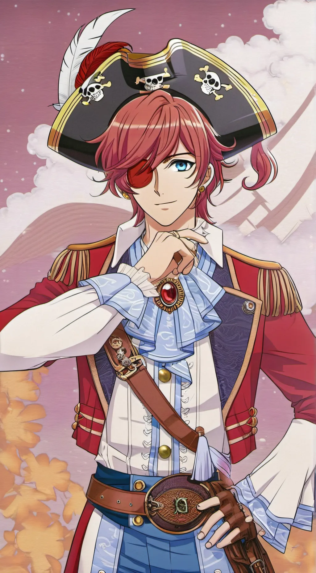 ai character: Aaron Lionheart  background
