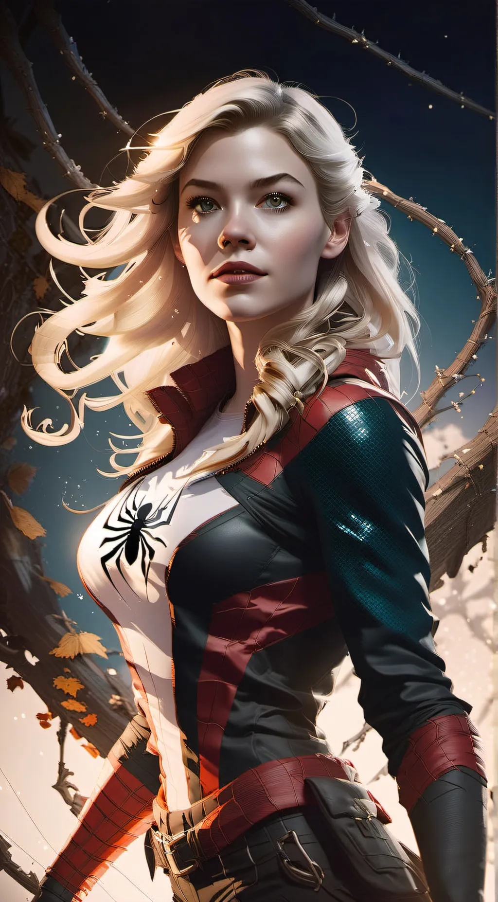 ai character: Gwen background