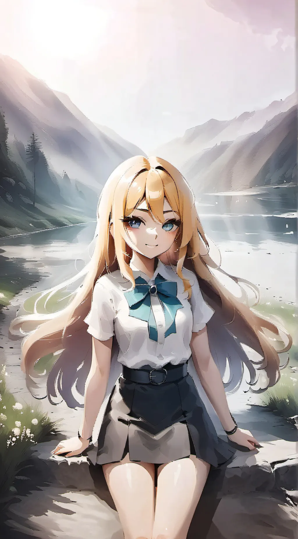 ai character: pia background