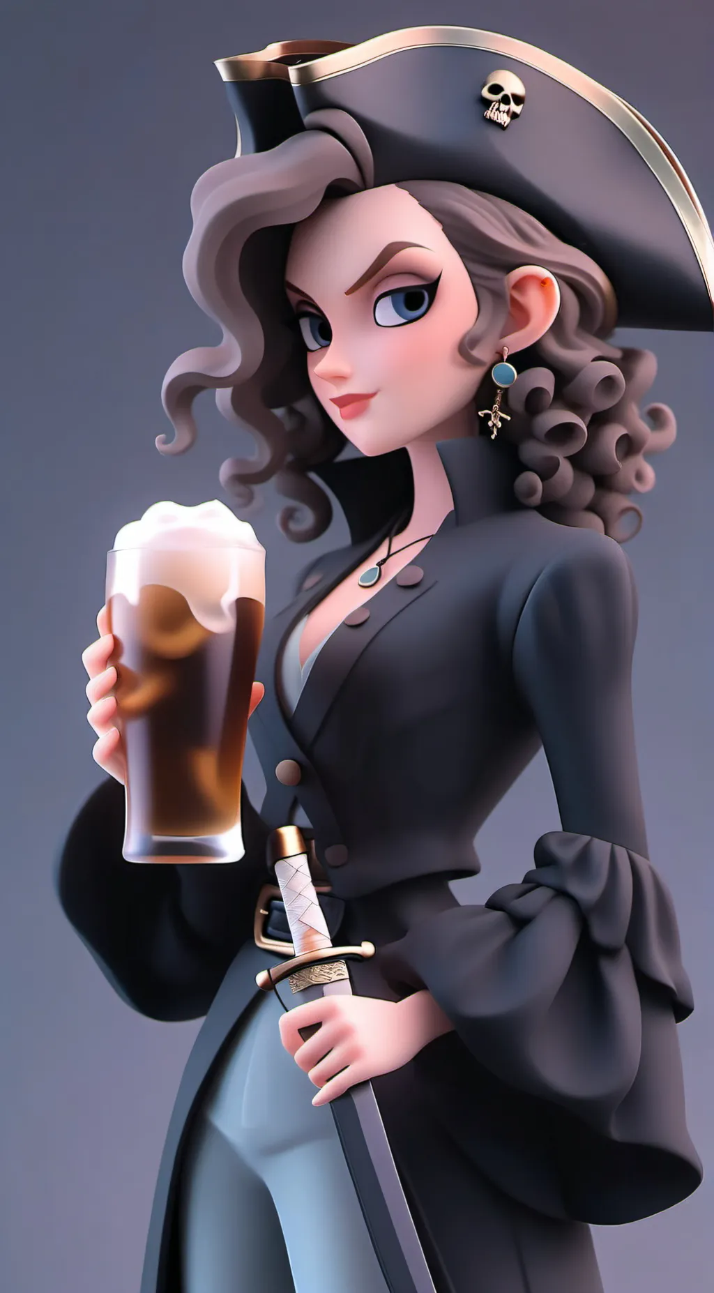 ai character: Bloody Bonnet background