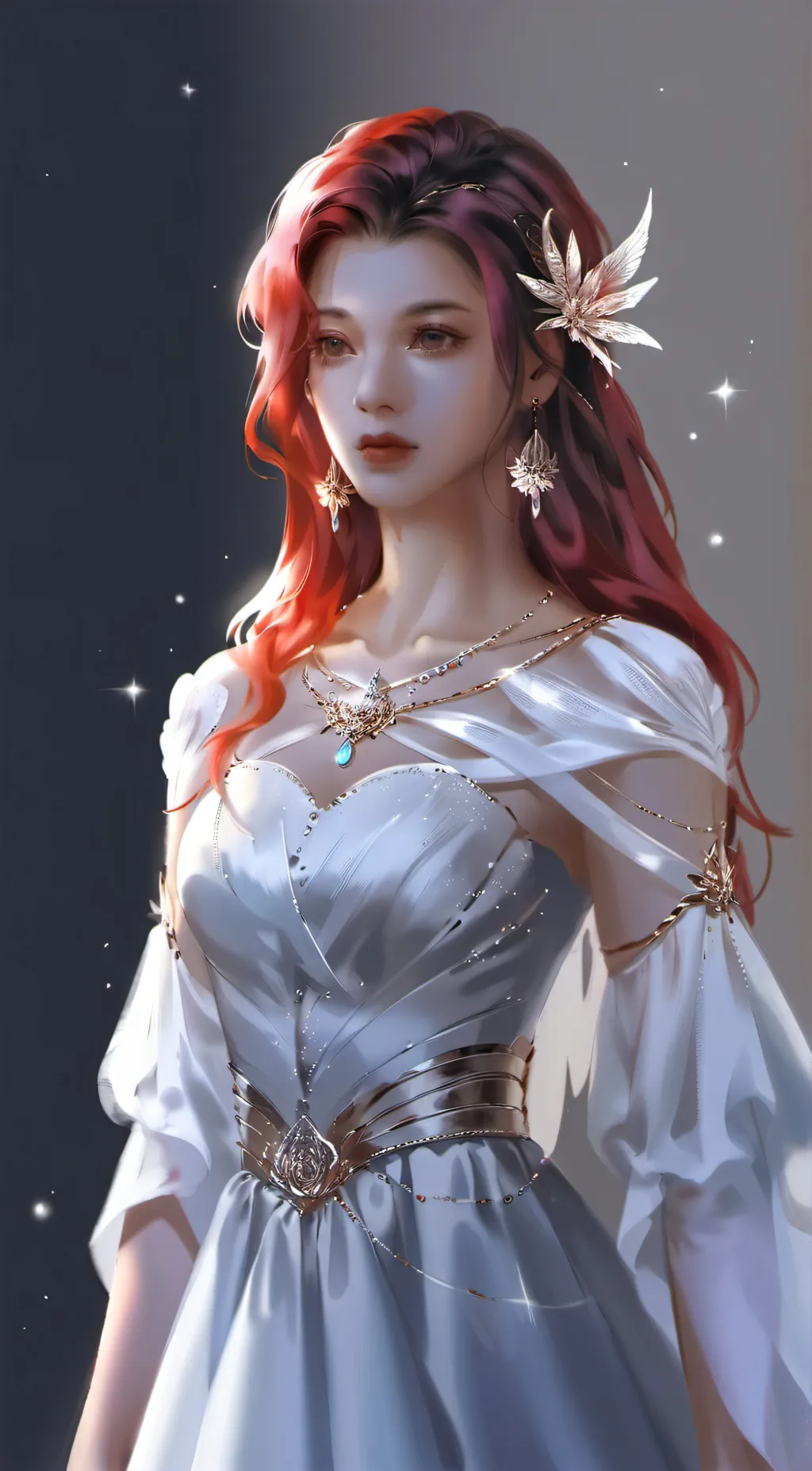 ai character: tulip  background