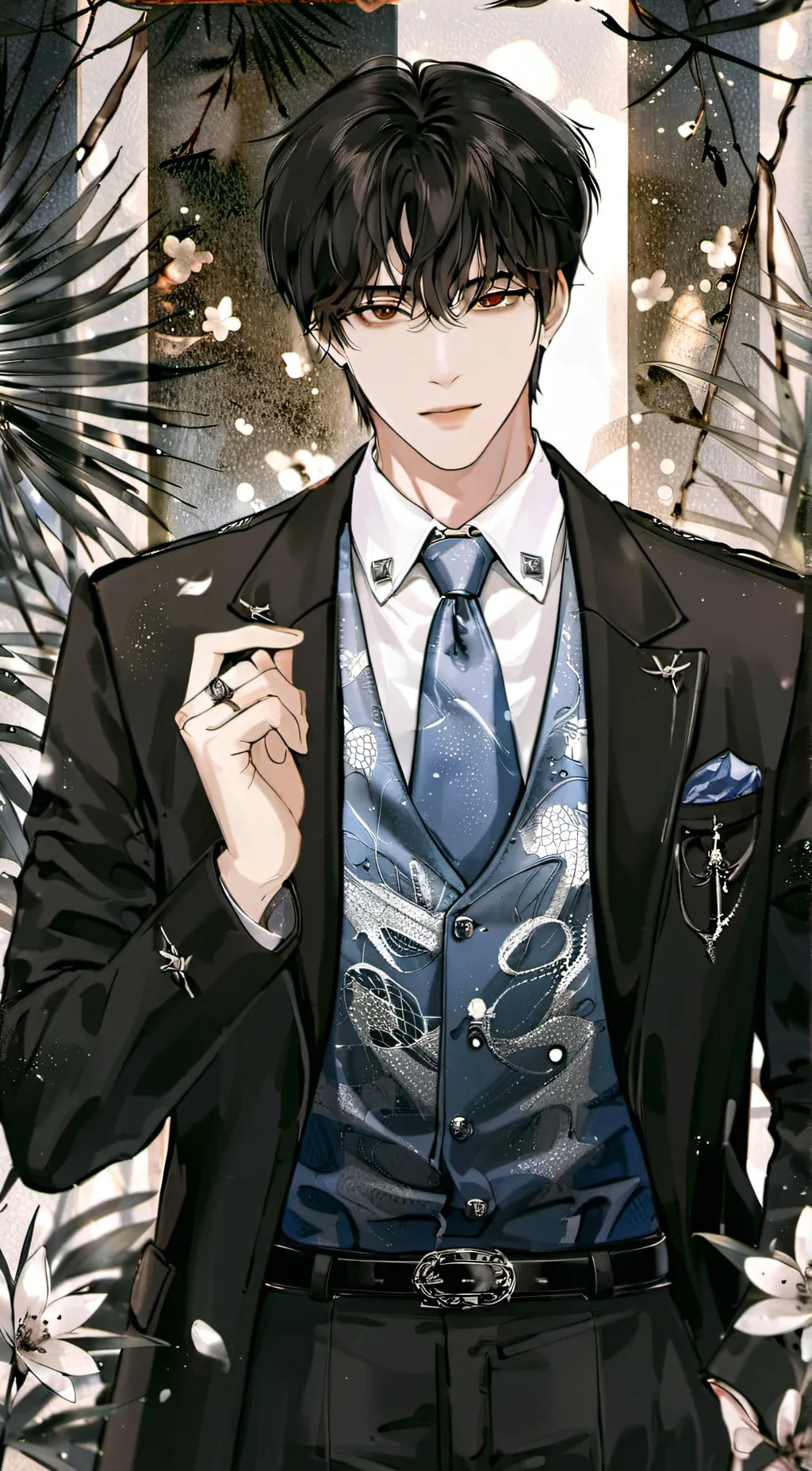 ai character: Adam background